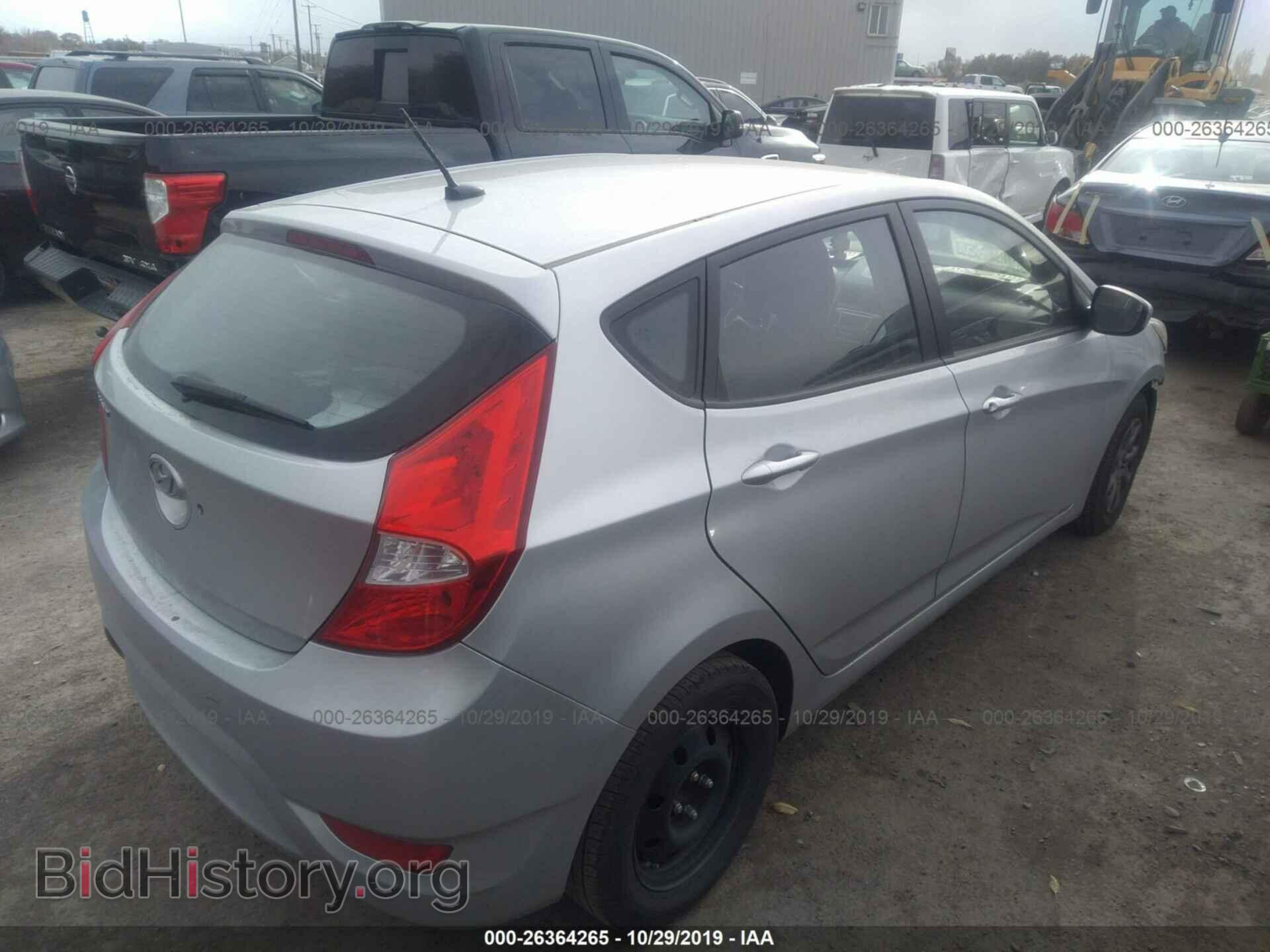 2014 HYUNDAI ACCENT - VIN: KMHCT5AE3EU165743 - Фото 4