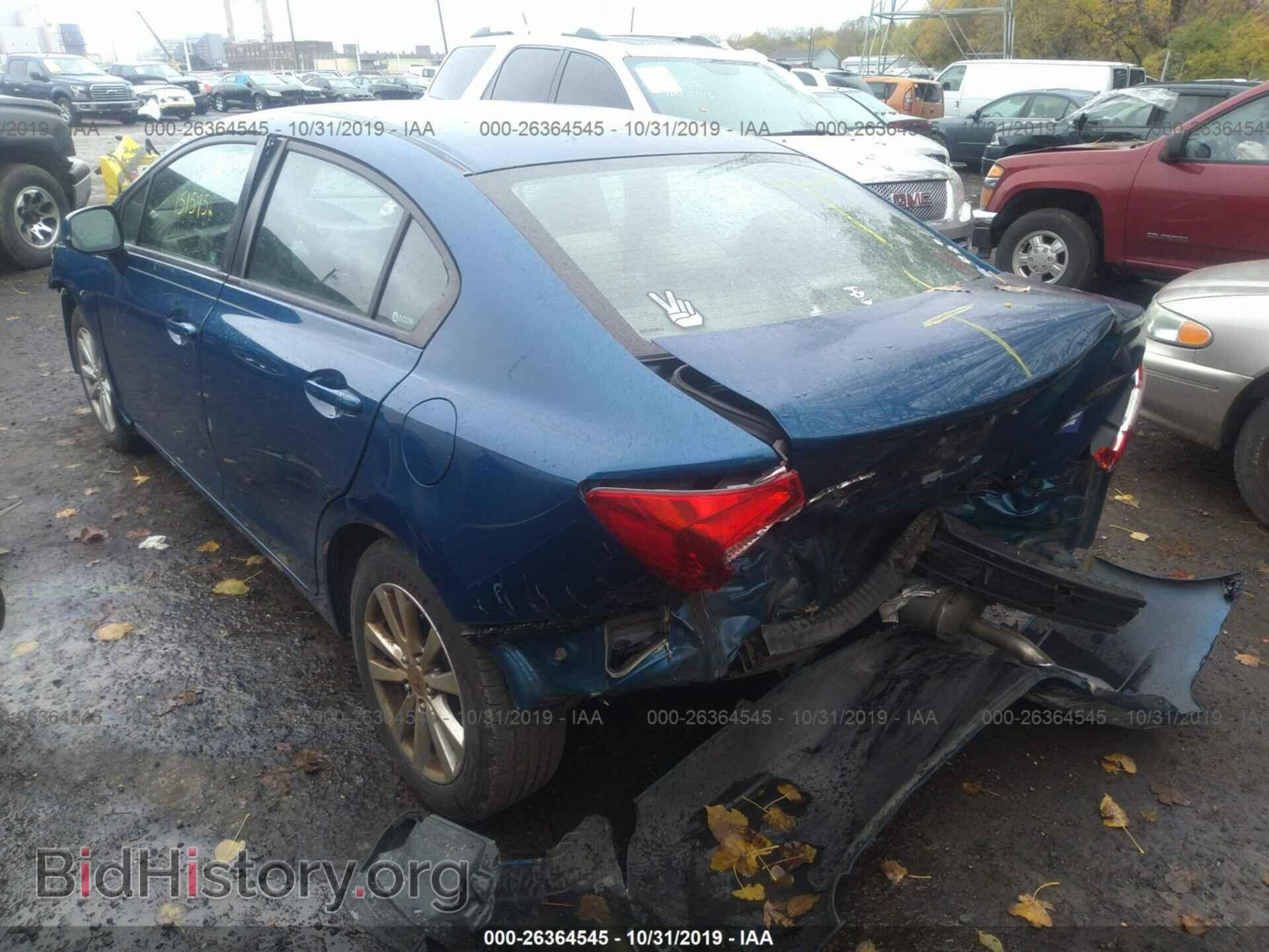 2012 HONDA CIVIC - VIN: 19XFB2F81CE016426 - Фото 3