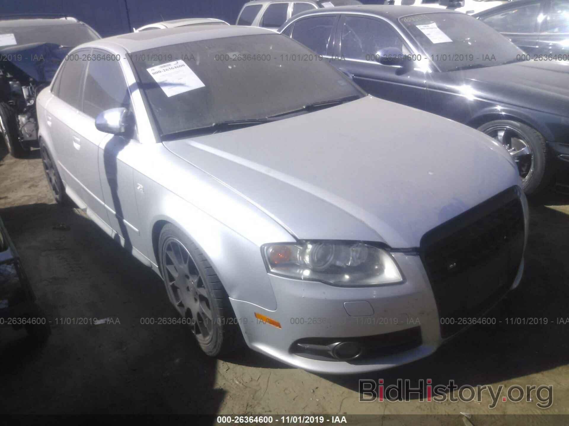 Photo WAUGL78E06A009828 - AUDI S4 2006