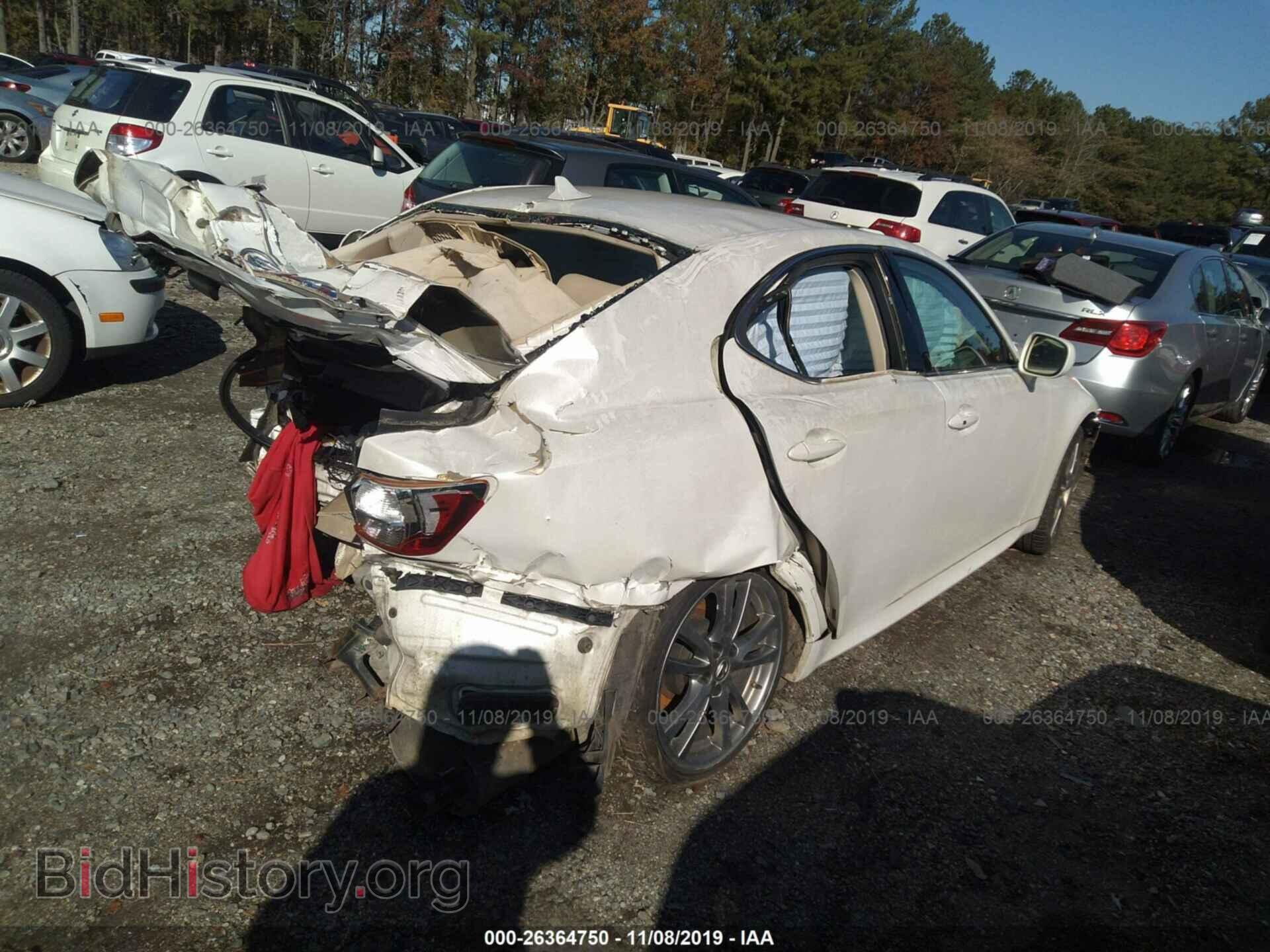 2008 LEXUS IS - VIN: JTHBE262882014600 - Фото 4