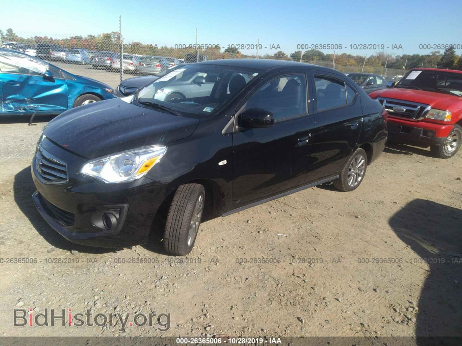 2019 MITSUBISHI MIRAGE - VIN: ML32F3FJ0KHF07810 - Фото 2