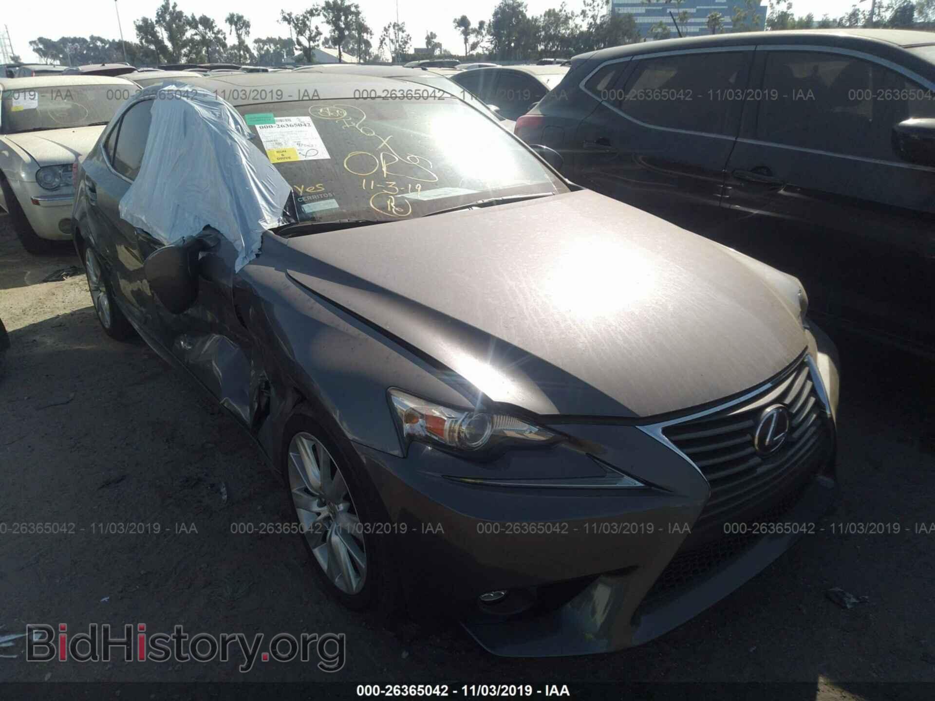 Фотография JTHBA1D26G5012222 - Lexus IS 2016