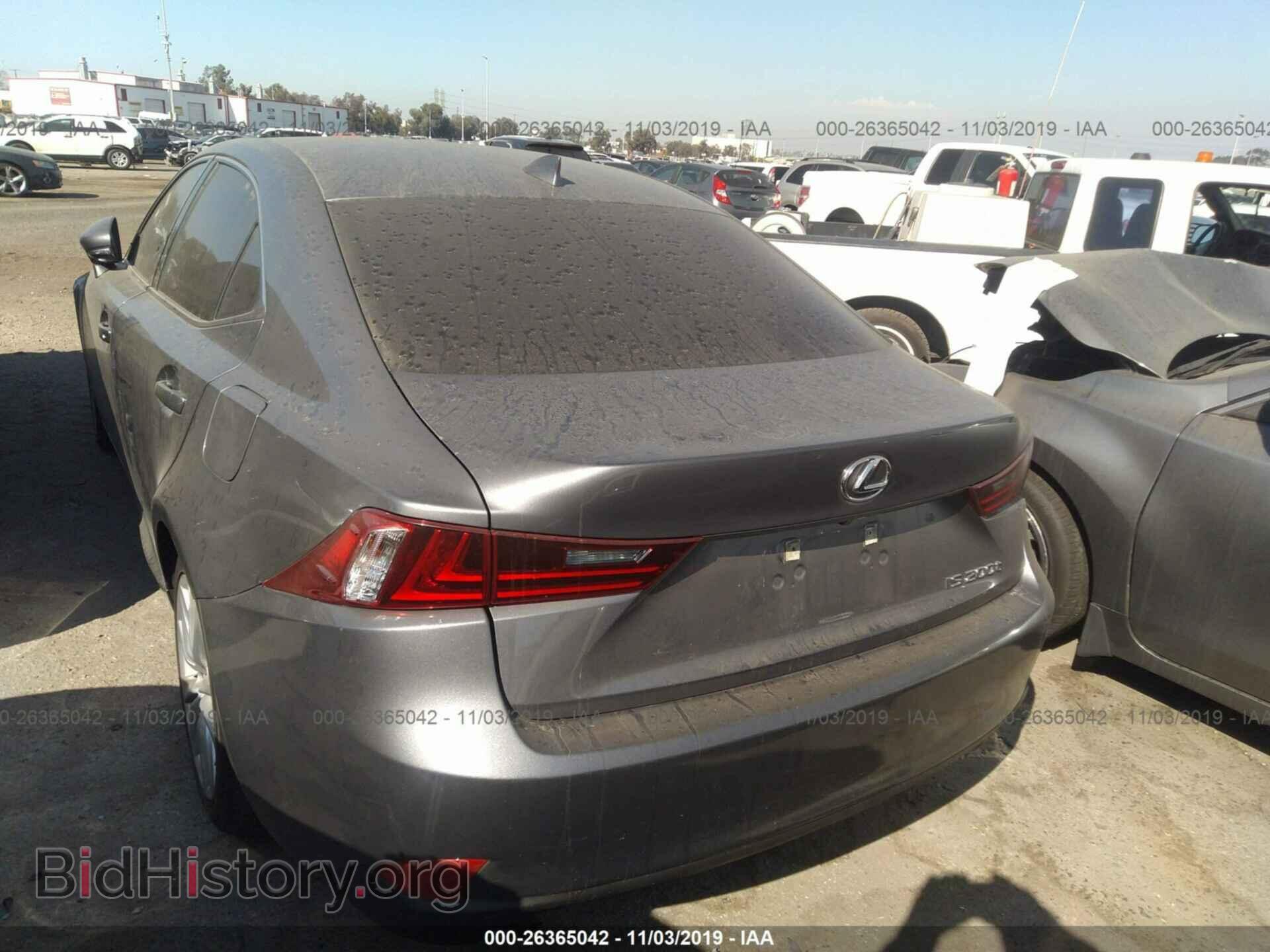 2016 Lexus IS - VIN: JTHBA1D26G5012222 - Фото 3