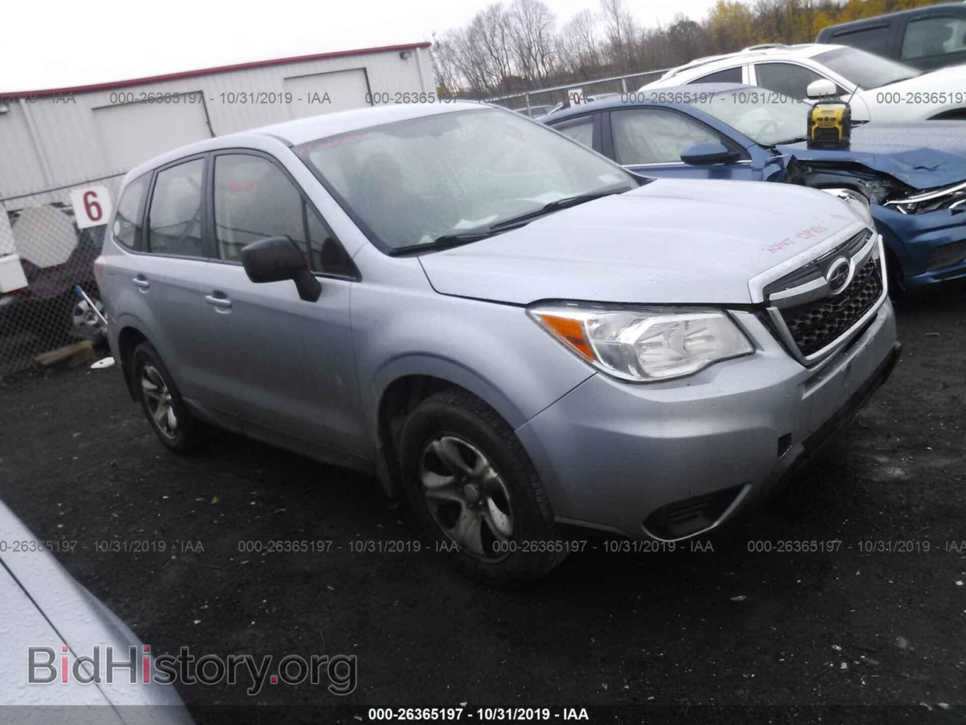 Фотография JF2SJAAC8EH525919 - SUBARU FORESTER 2014