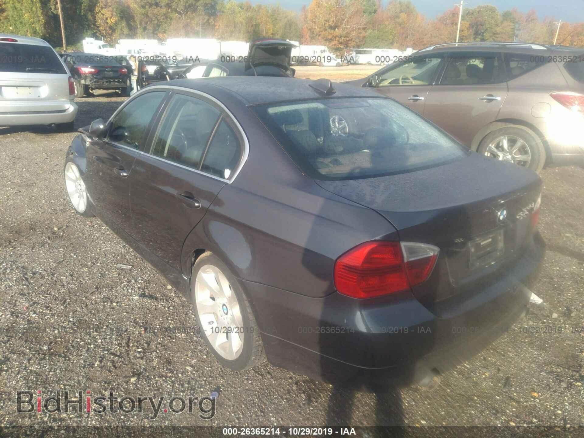 2008 BMW 335 - VIN: WBAVB73568VH24614 - Фото 3