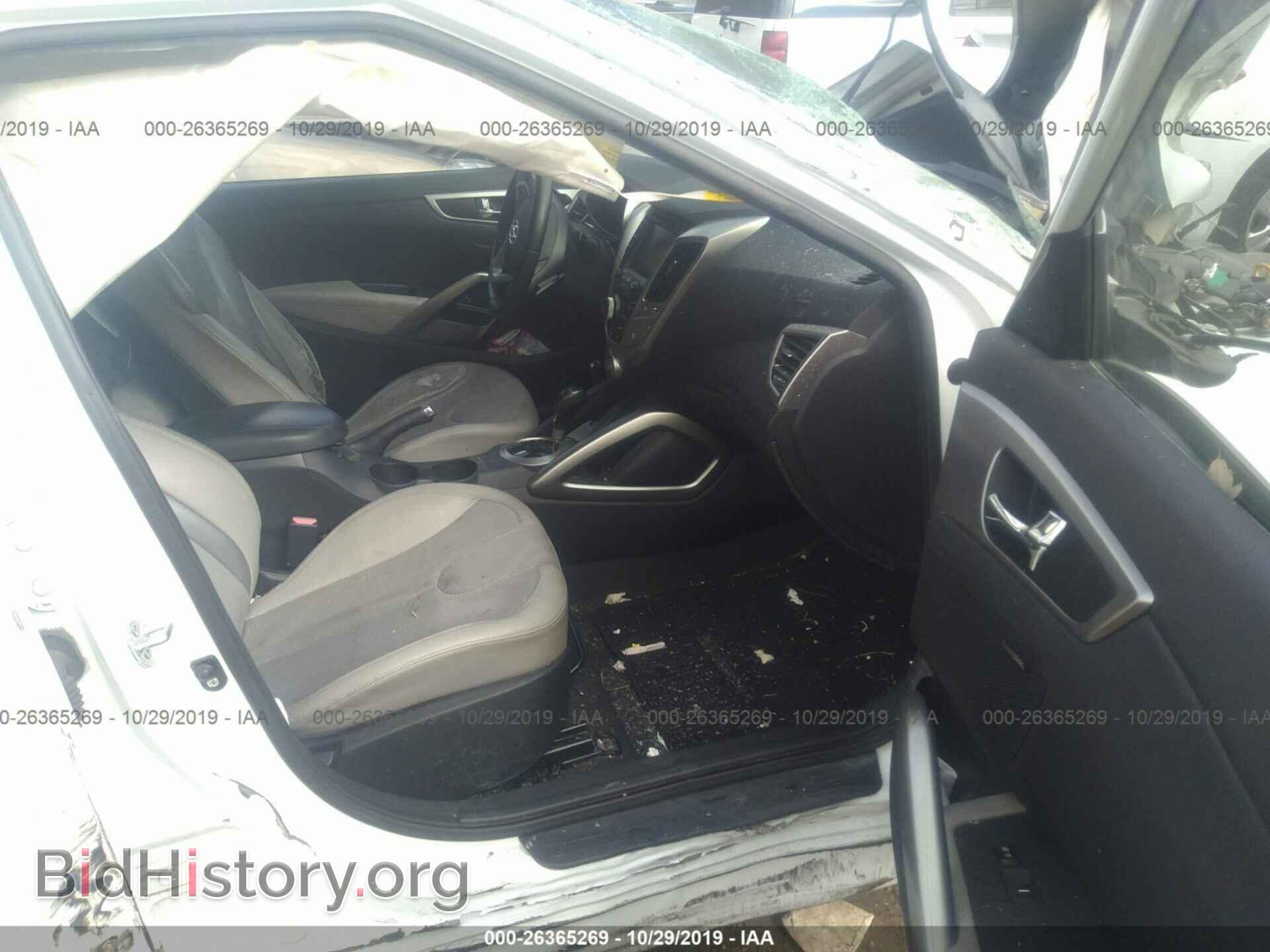 2012 HYUNDAI VELOSTER - VIN: KMHTC6AD4CU054368 - Фото 5
