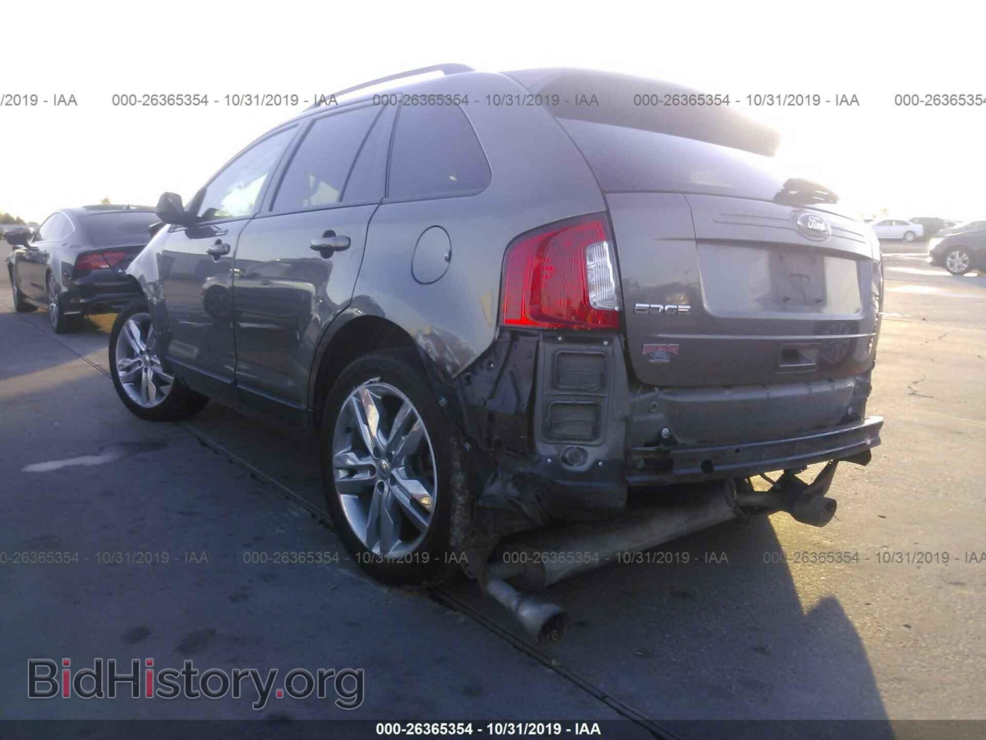 2013 FORD EDGE - VIN: 2FMDK3JC2DBB29962 - Фото 3