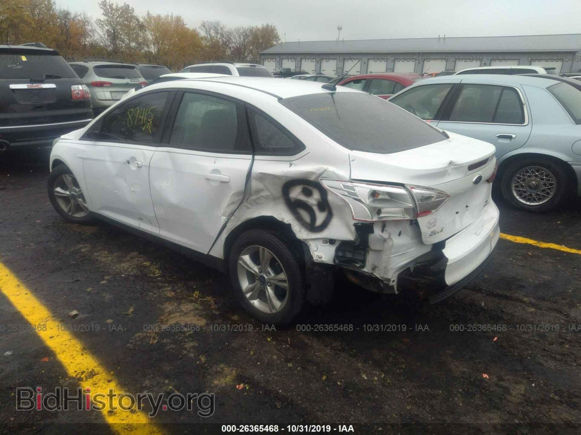 2014 FORD FOCUS - VIN: 1FADP3F28EL302025 - Фото 3
