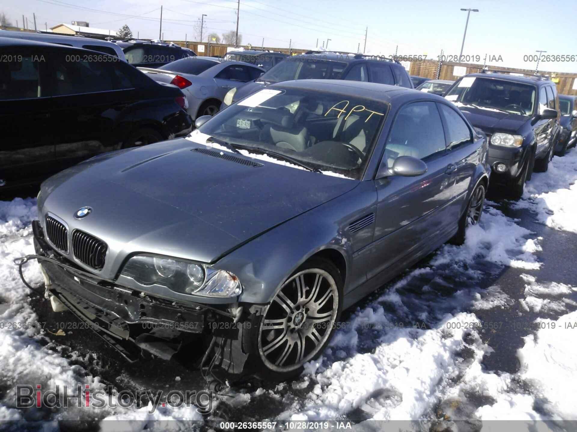 2004 BMW M3 - VIN: WBSBL93484PN58204 - Фото 2