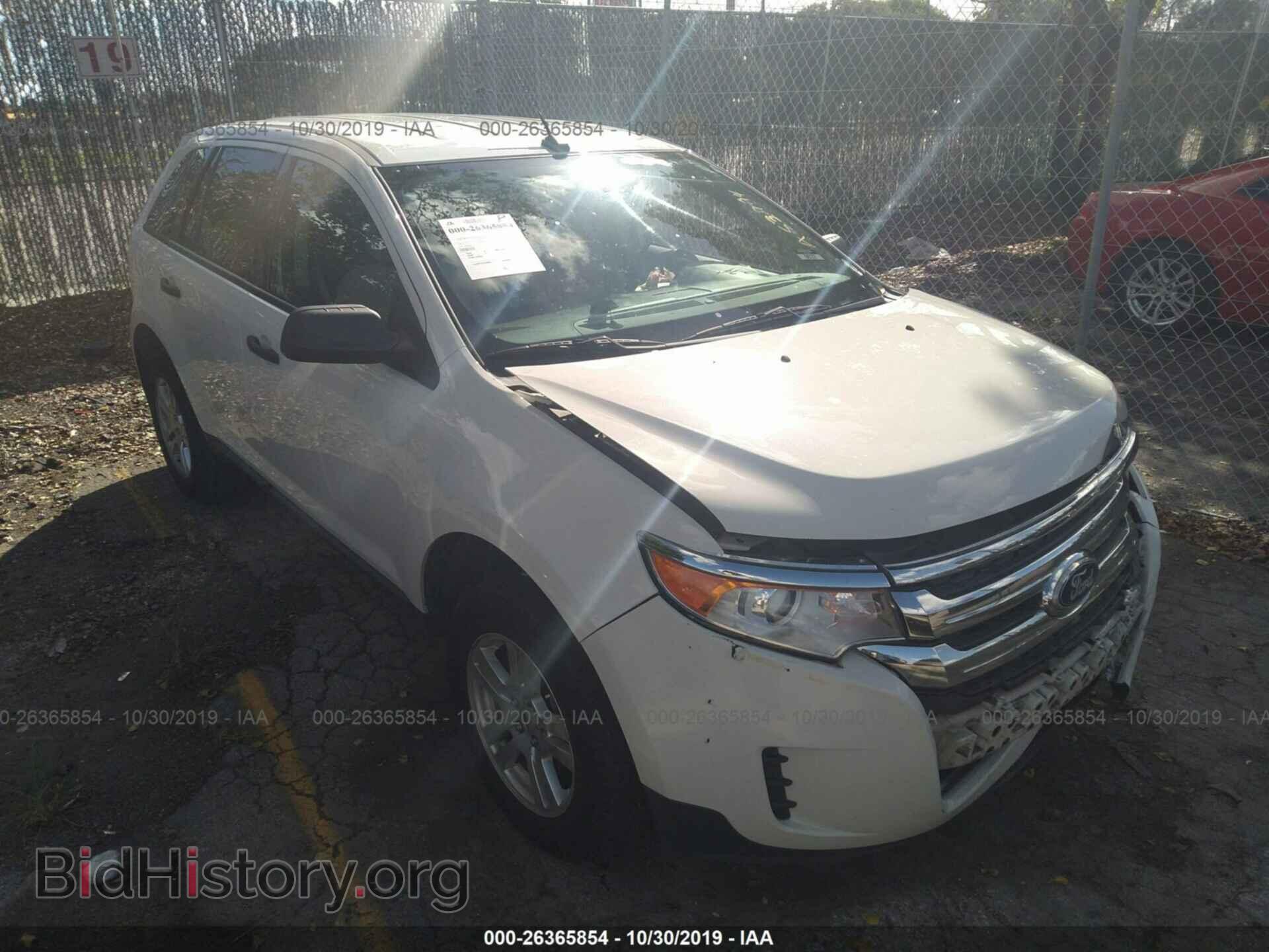 Фотография 2FMDK3GC7CBA53774 - FORD EDGE 2012