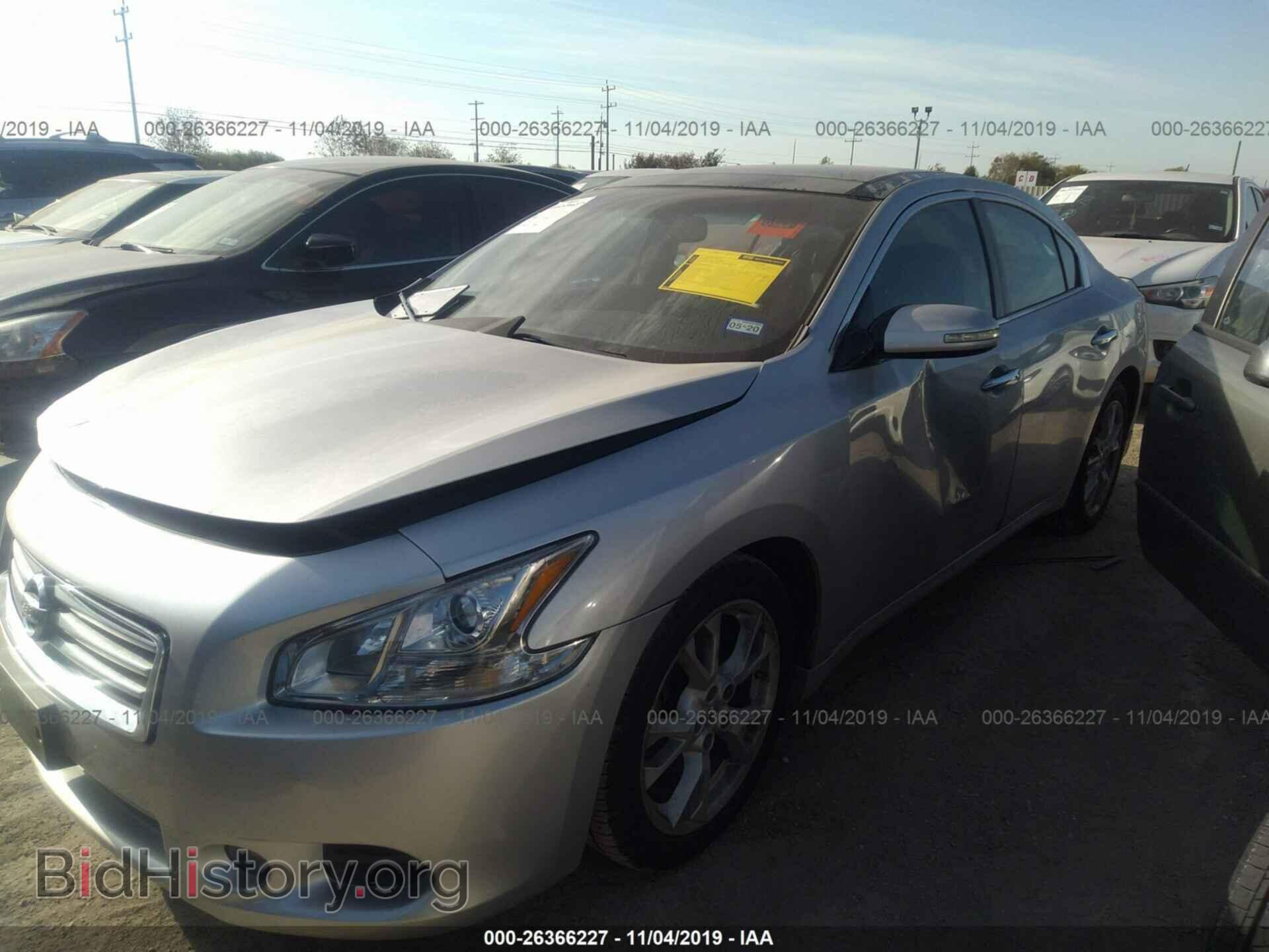 2013 NISSAN MAXIMA - VIN: 1N4AA5AP9DC835535 - Фото 2