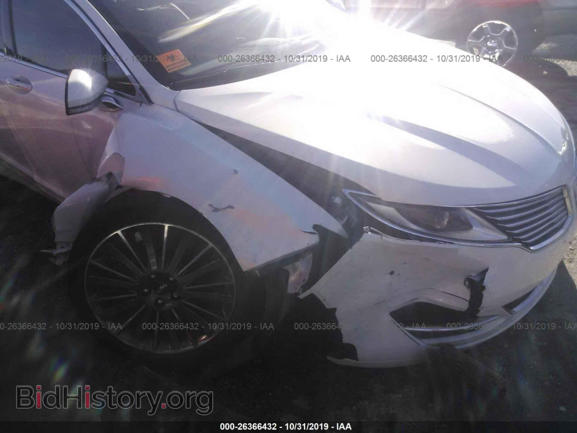 2013 LINCOLN MKZ - VIN: 3LN6L2G94DR804370 - Фото 6
