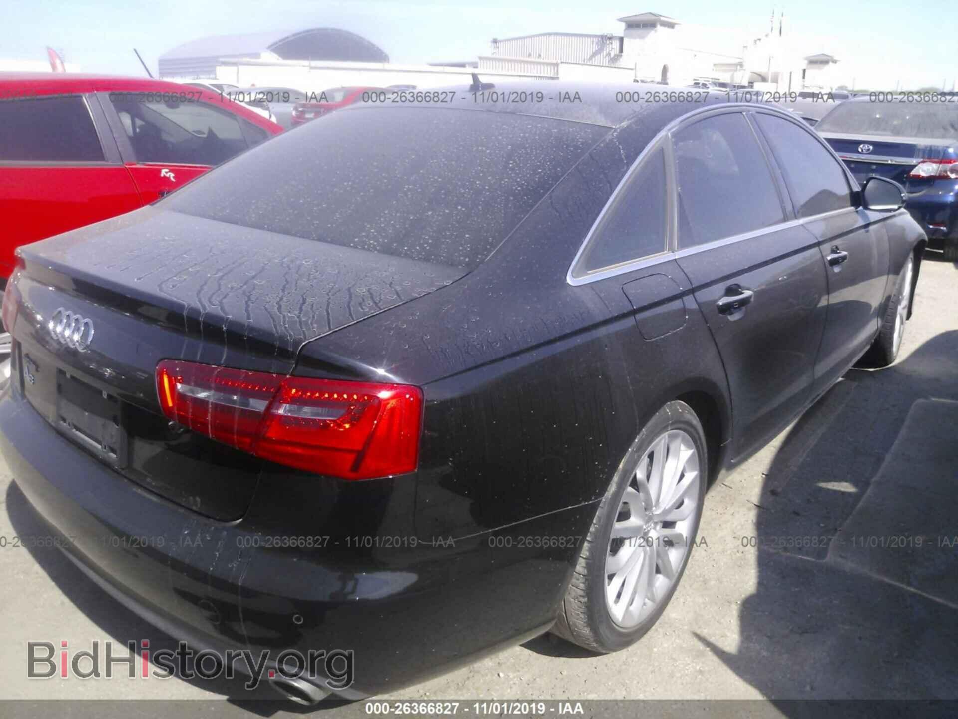 2013 AUDI A6 - VIN: WAUGFAFC2DN058508 - Photo 4