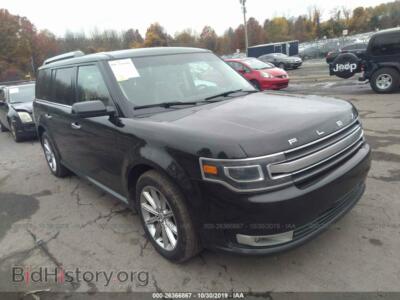 2014 Ford FLEX Limited, черный — VIN 2FMHK6D85EBD19069, IAAI