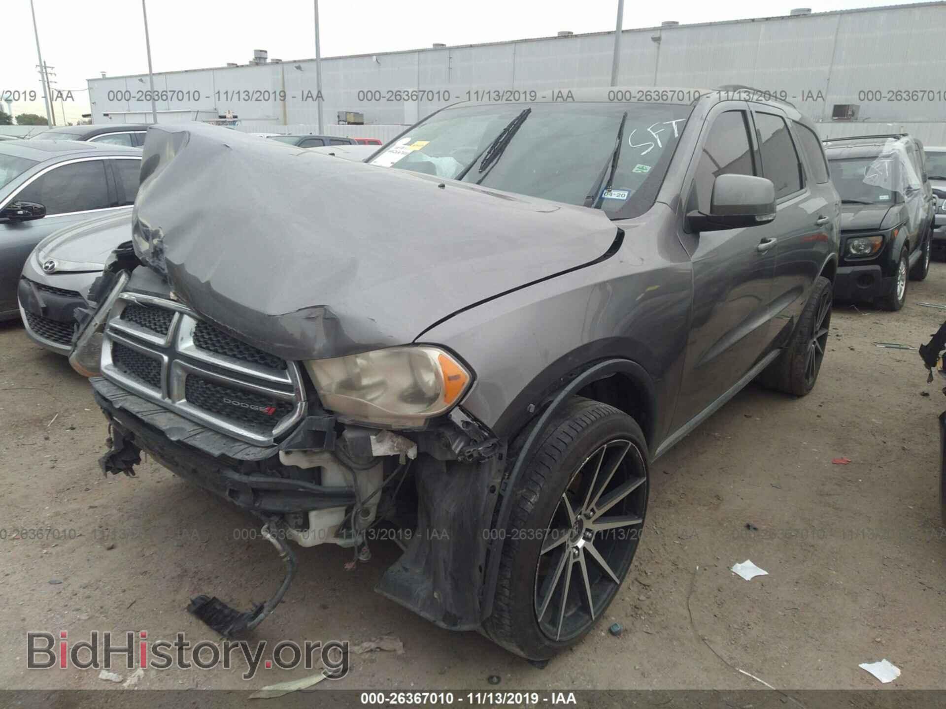2012 DODGE DURANGO - VIN: 1C4RDHDG8CC191364 - Фото 2