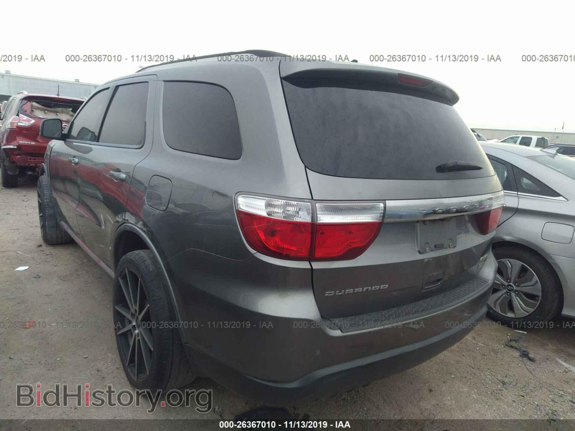 2012 DODGE DURANGO - VIN: 1C4RDHDG8CC191364 - Фото 3
