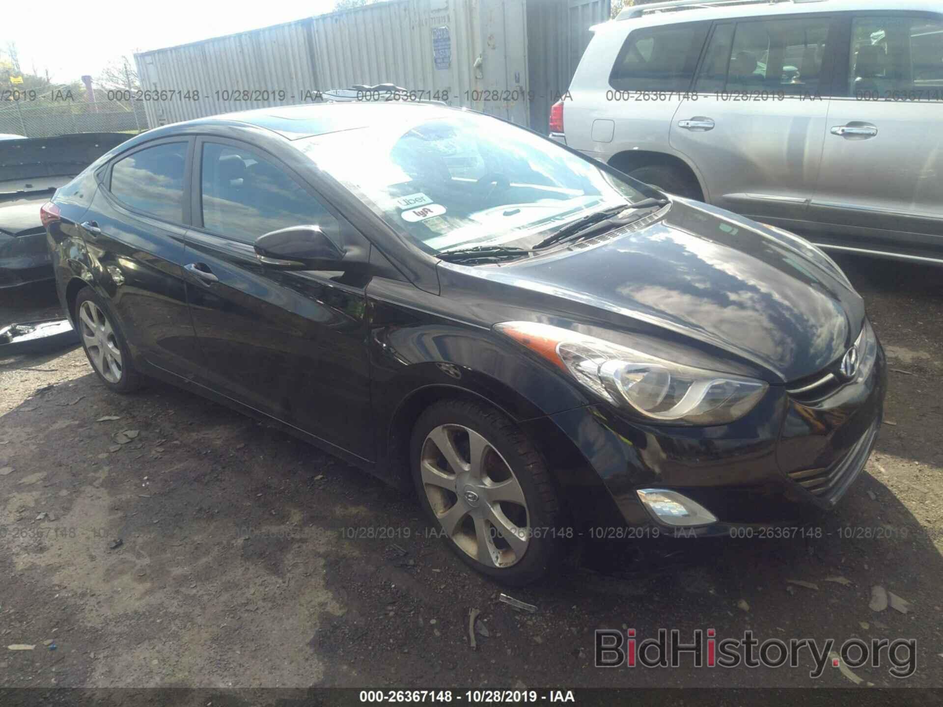 Фотография KMHDH4AE8CU288774 - HYUNDAI ELANTRA 2012