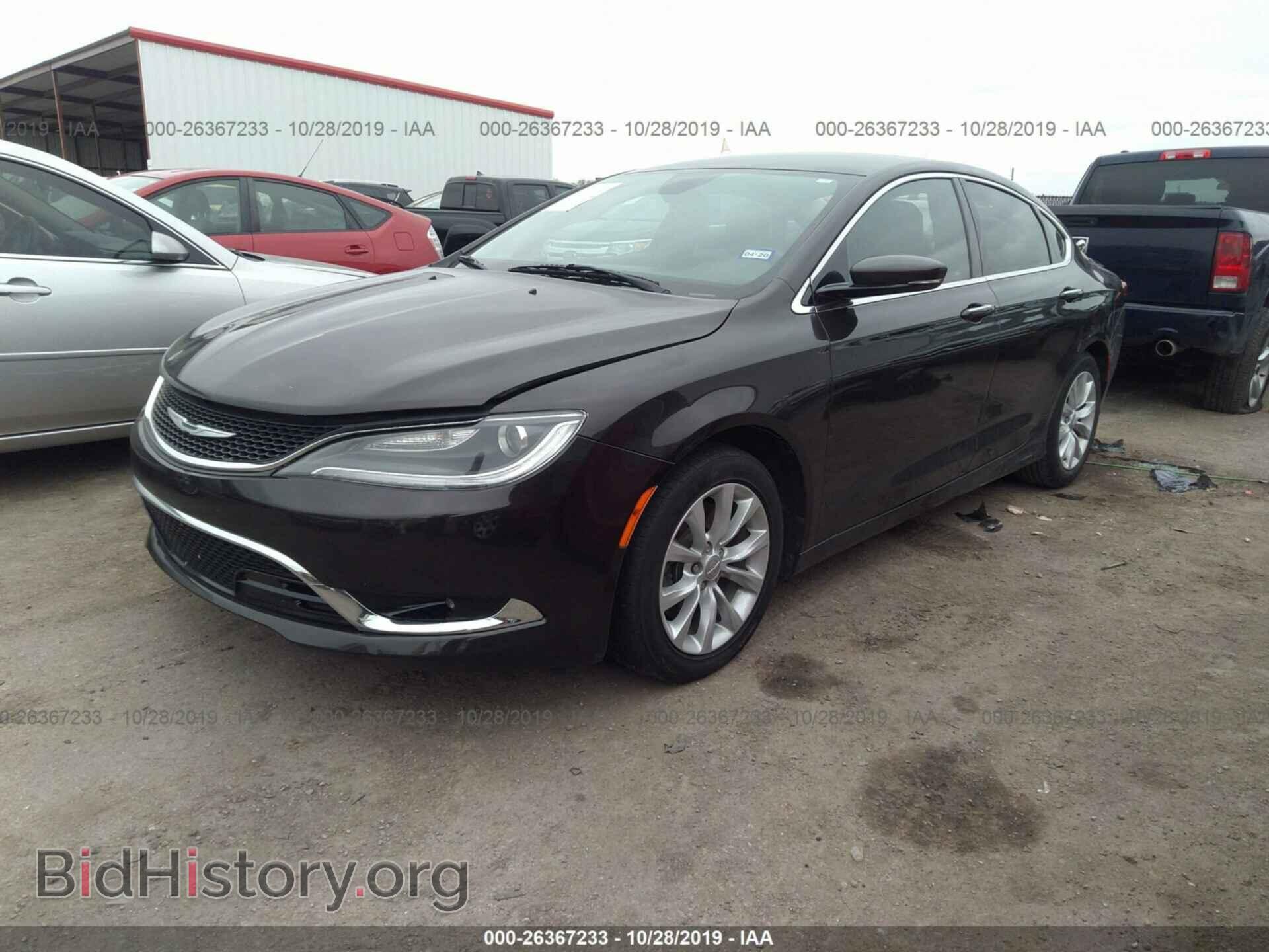 2015 Chrysler 200 - VIN: 1C3CCCCG0FN524232 - Photo 2