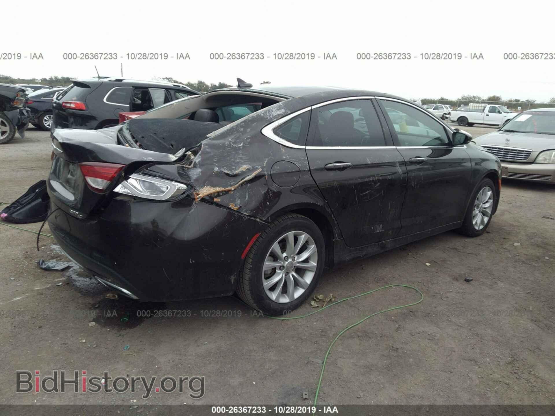 2015 Chrysler 200 - VIN: 1C3CCCCG0FN524232 - Photo 4