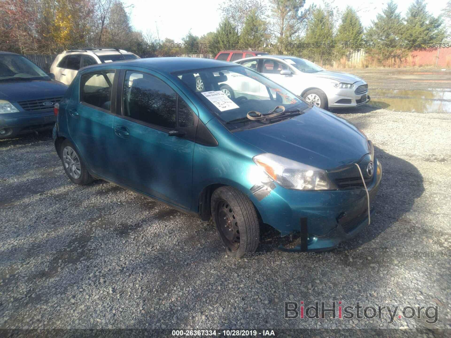 Photo VNKKTUD39EA002611 - TOYOTA YARIS 2014