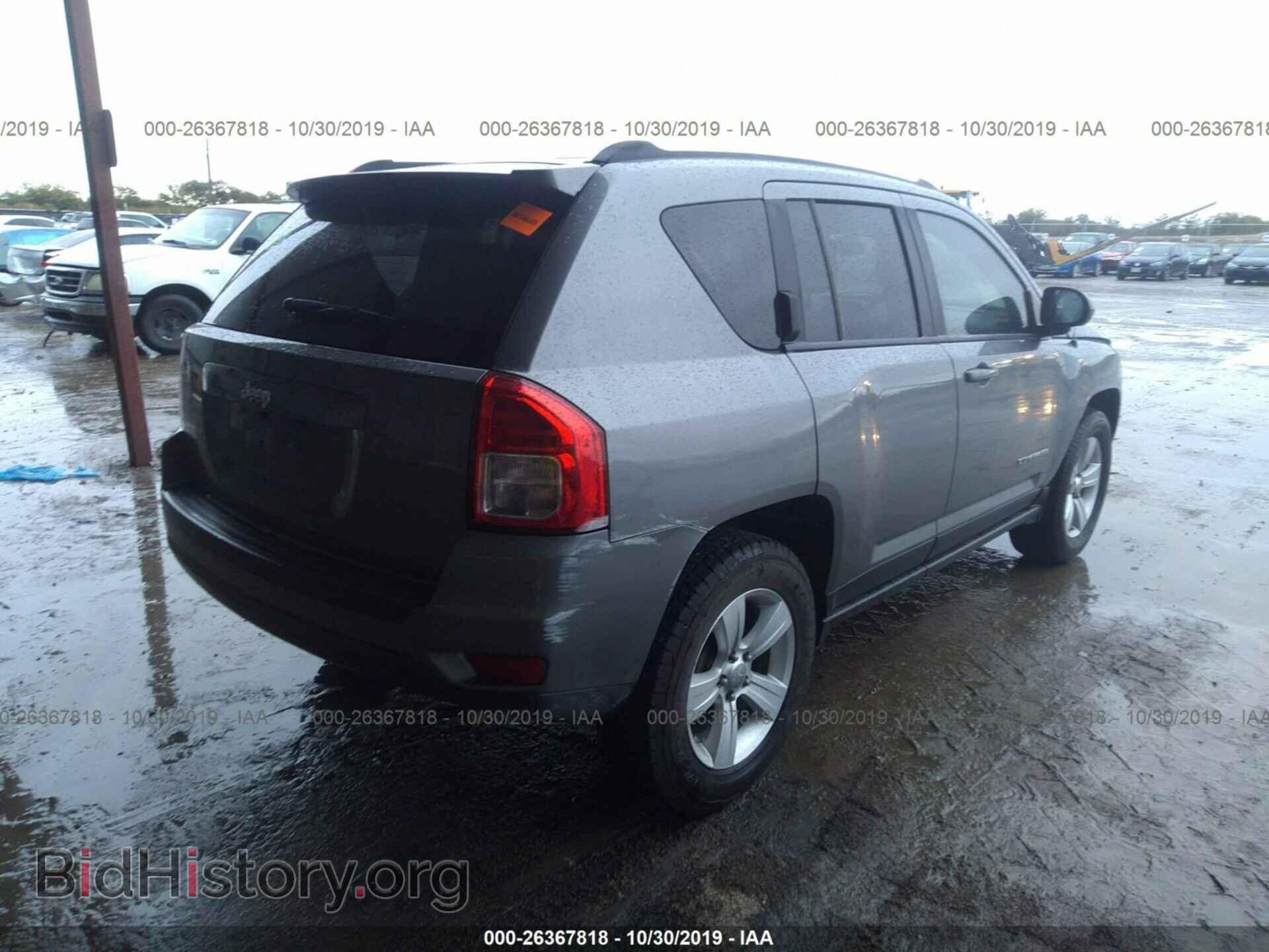 2012 JEEP COMPASS - VIN: 1C4NJCBB0CD601084 - Фото 4