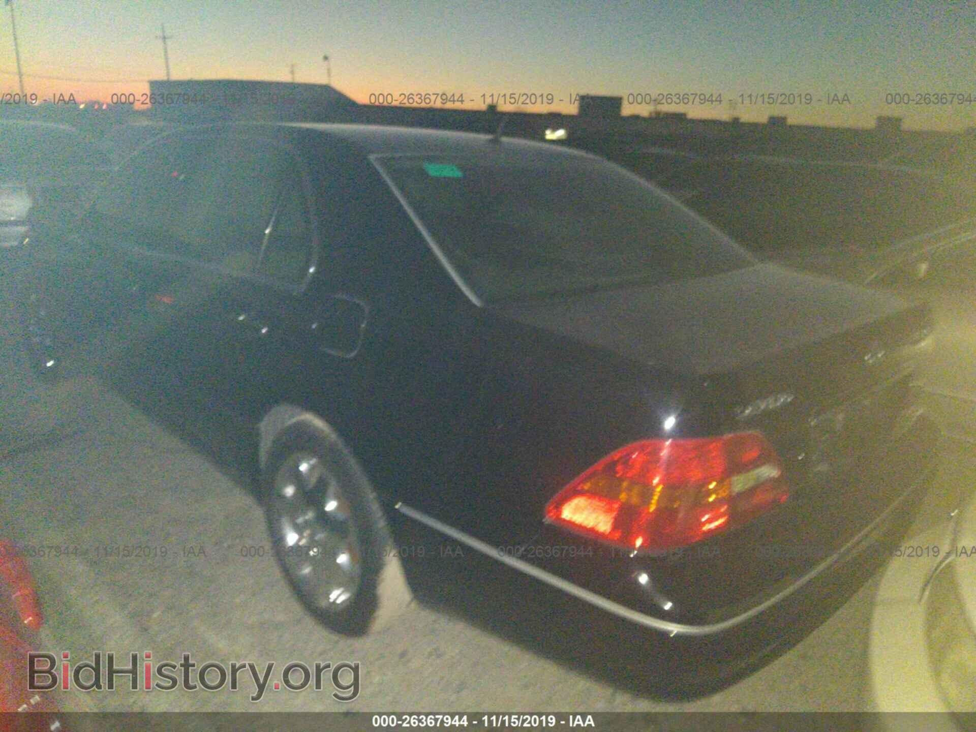 2001 LEXUS LS - VIN: JTHBN30F610049414 - Фото 3
