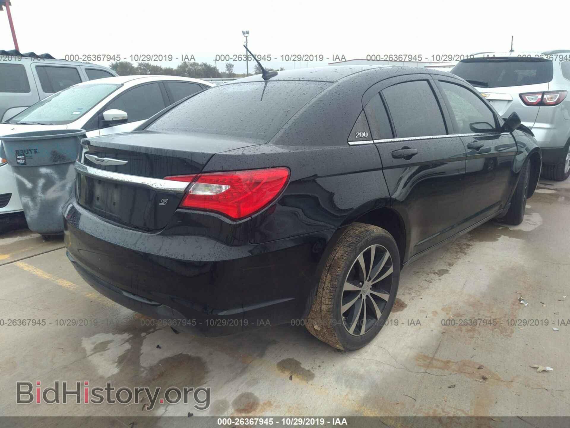 2013 CHRYSLER 200 - VIN: 1C3CCBBB0DN549788 - Фото 4