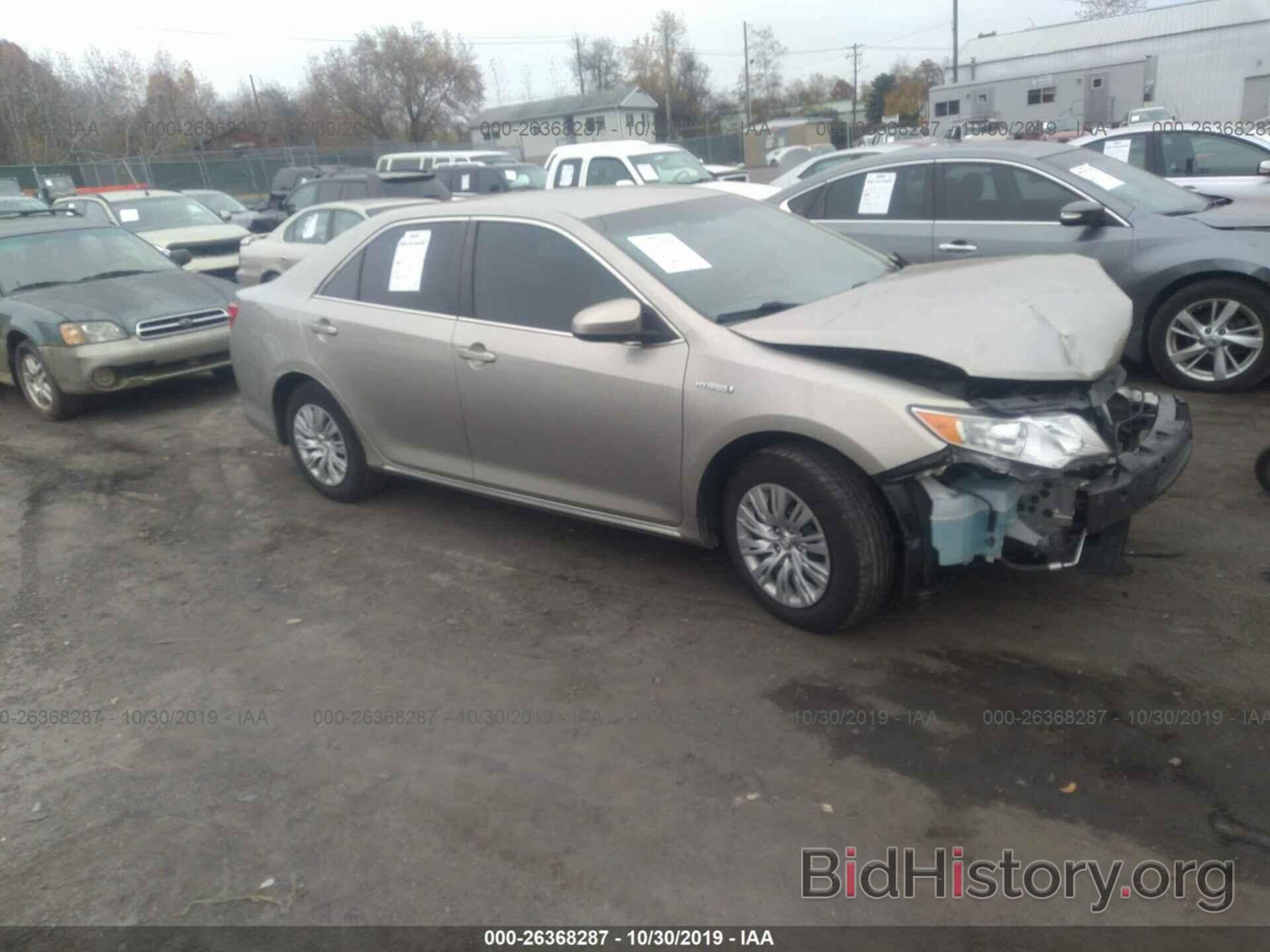 Photo 4T1BD1FK8DU080833 - TOYOTA CAMRY 2013