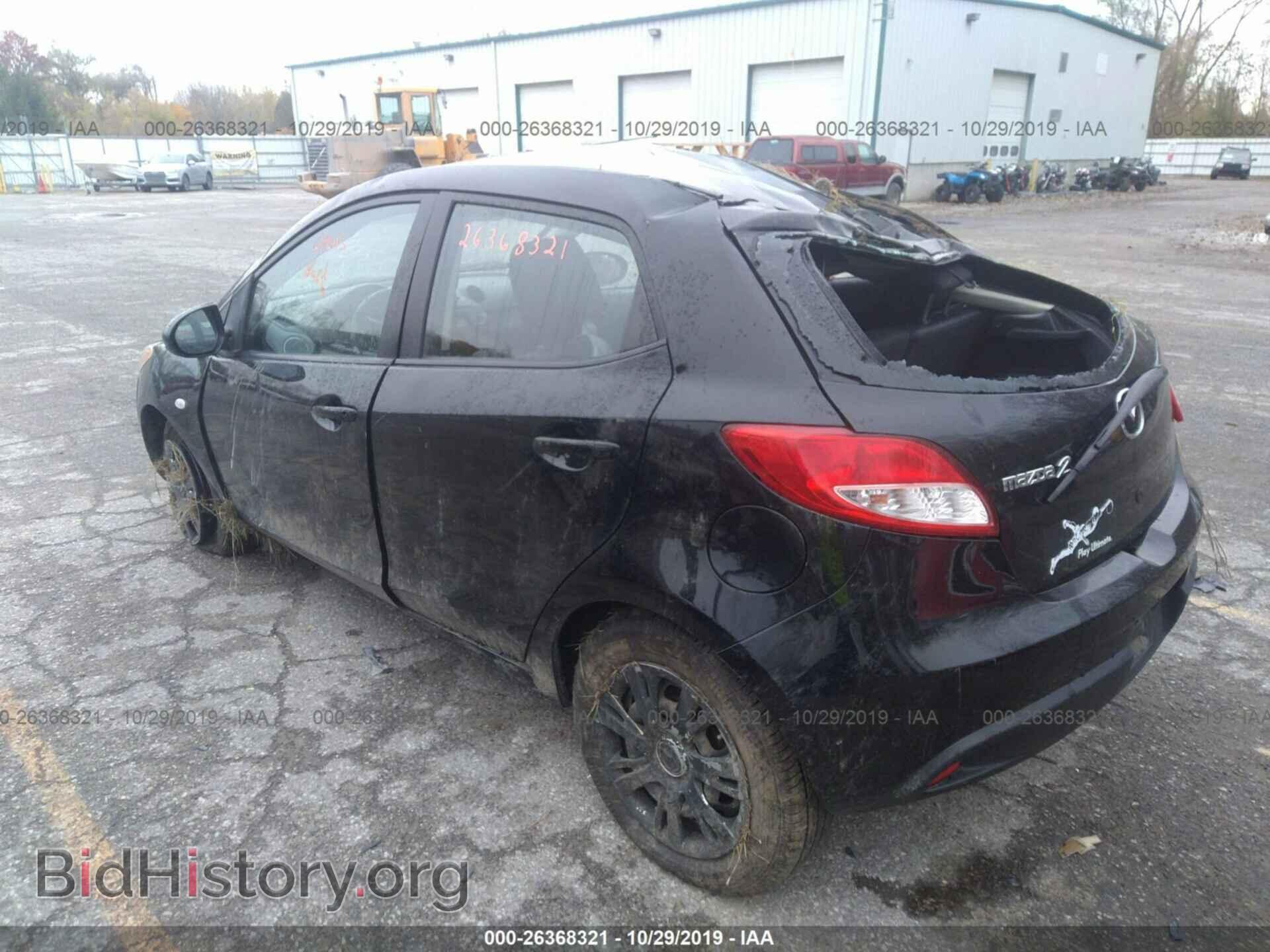 2012 MAZDA MAZDA2 - VIN: JM1DE1KY7C0141258 - Фото 3
