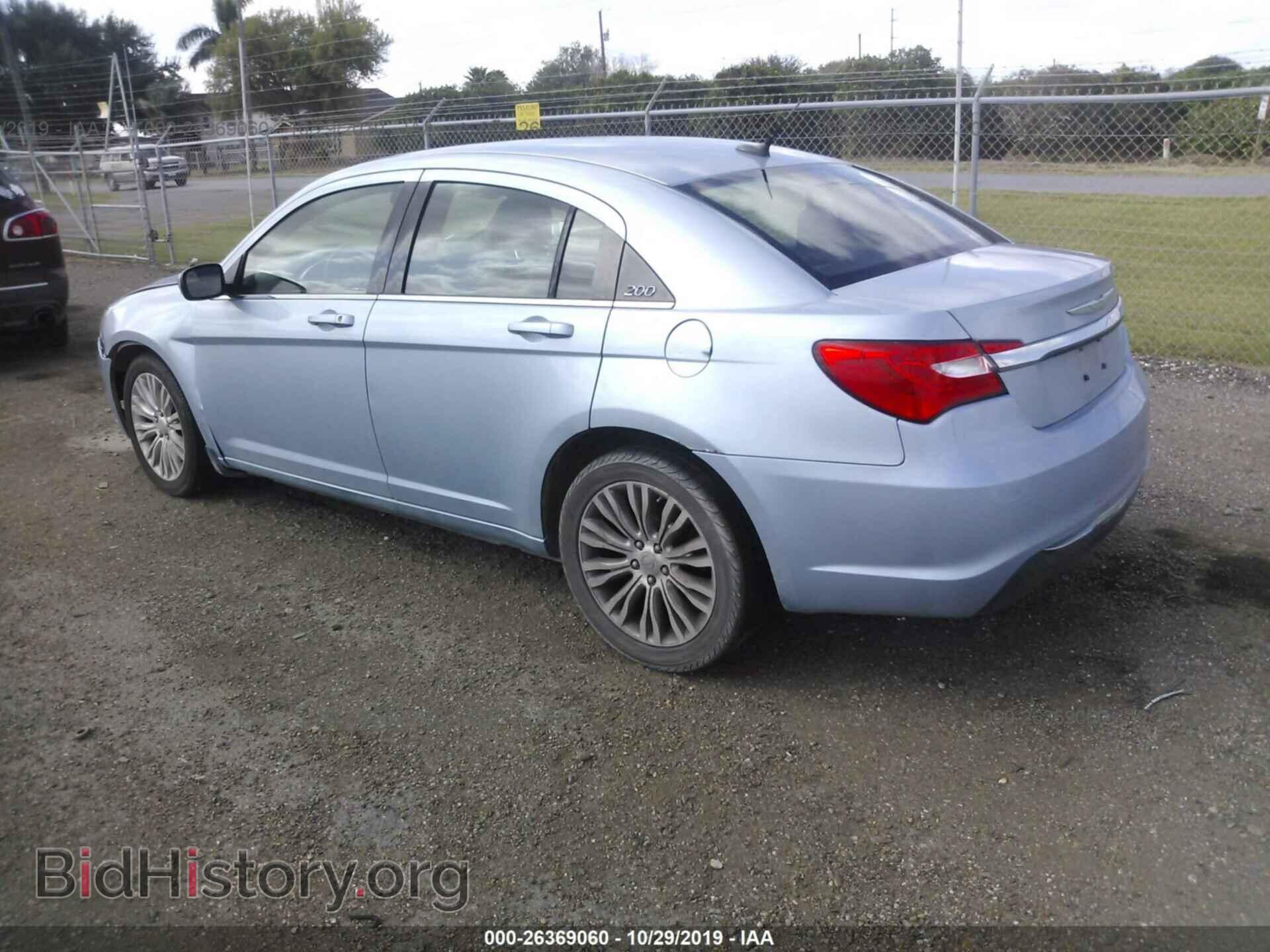 2012 CHRYSLER 200 - VIN: 1C3CCBAB0CN155532 - Фото 3
