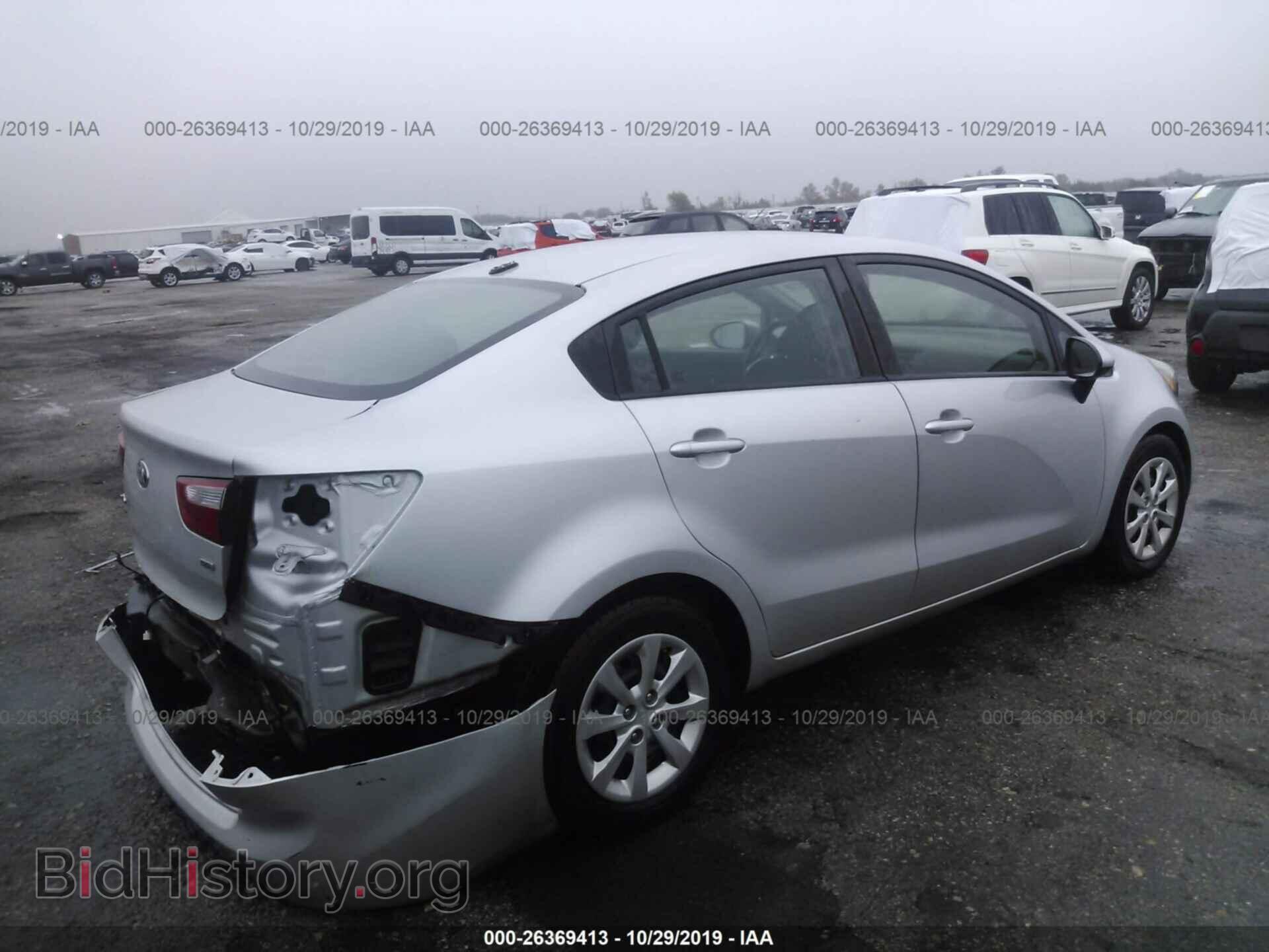 2015 KIA RIO - VIN: KNADM4A38F6426527 - Фото 4