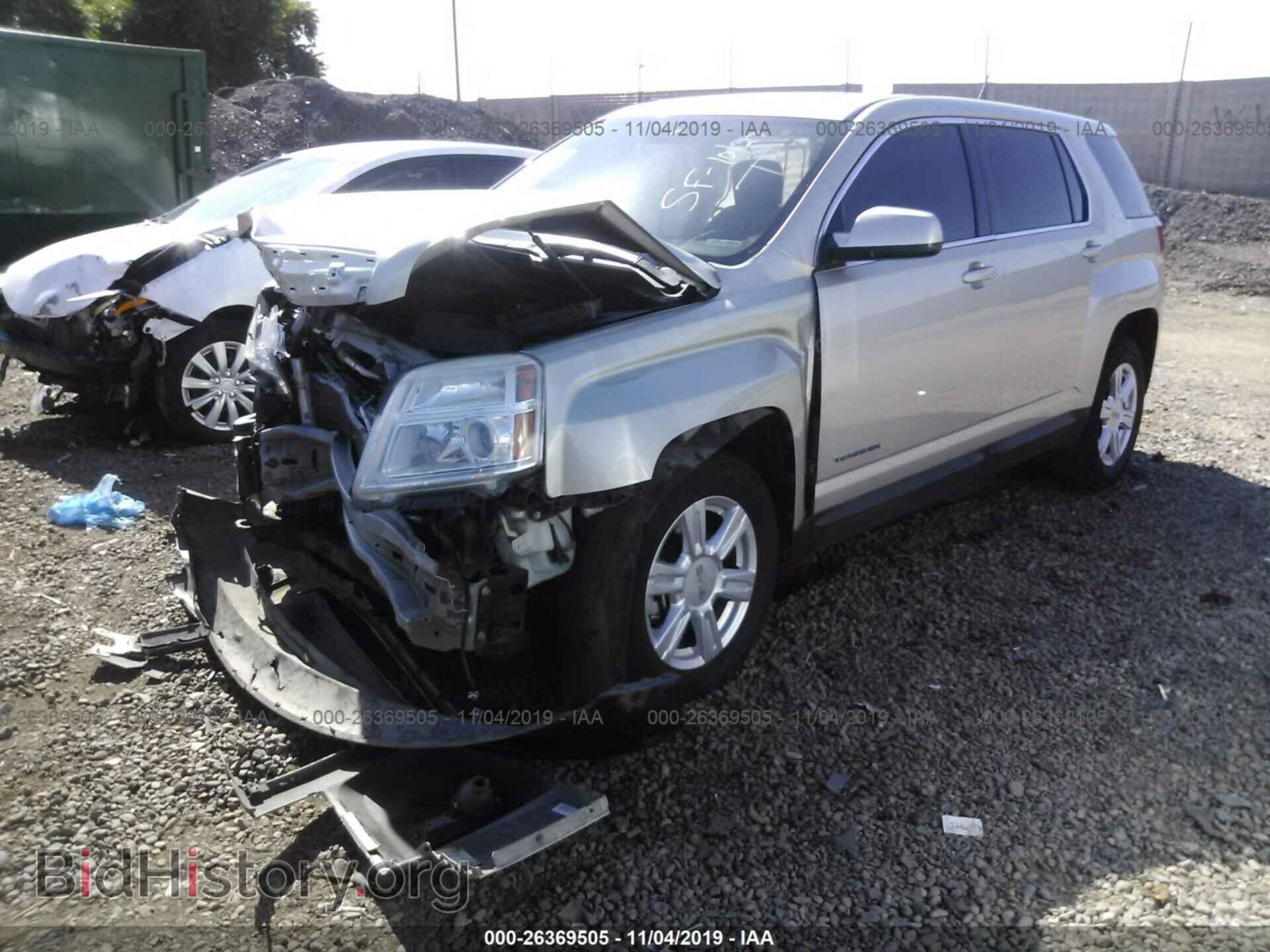2014 GMC TERRAIN - VIN: 2GKALMEK1E6283220 - Фото 2