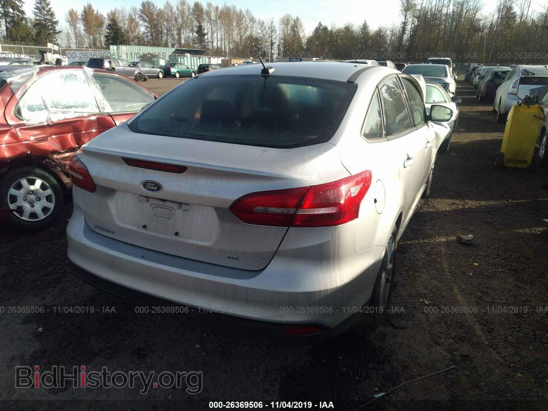 2016 FORD FOCUS - VIN: 1FADP3F25GL384329 - Фото 4