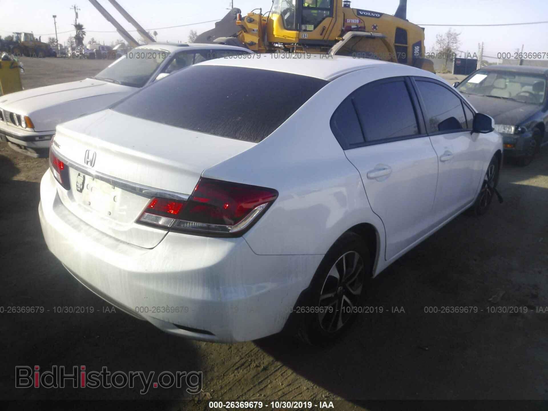 2013 HONDA CIVIC - VIN: 19XFB2F94DE204111 - Фото 4