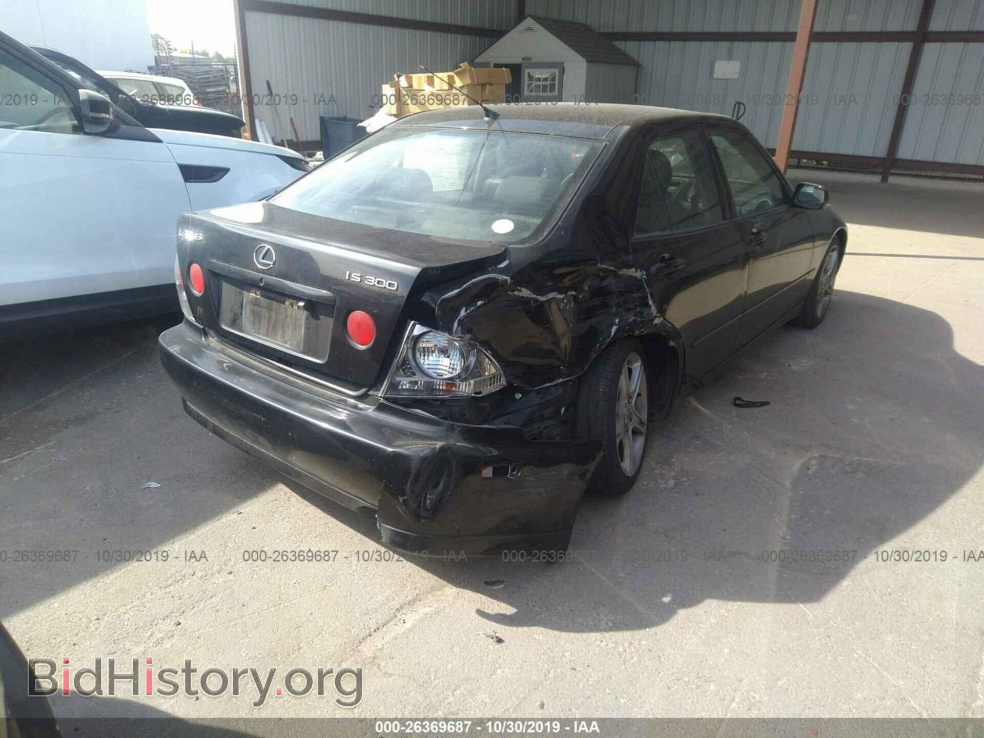 2001 LEXUS IS - VIN: JTHBD182710024725 - Фото 4