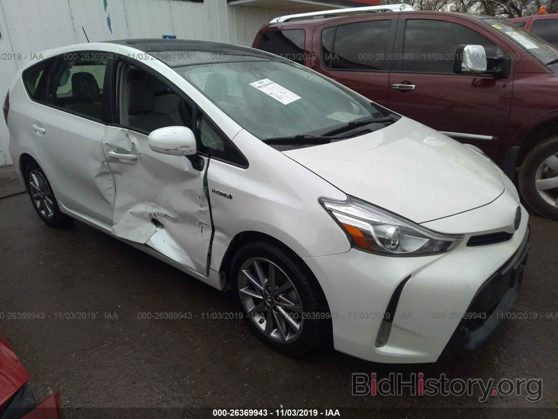 Photo JTDZN3EU1GJ047869 - TOYOTA PRIUS V 2016