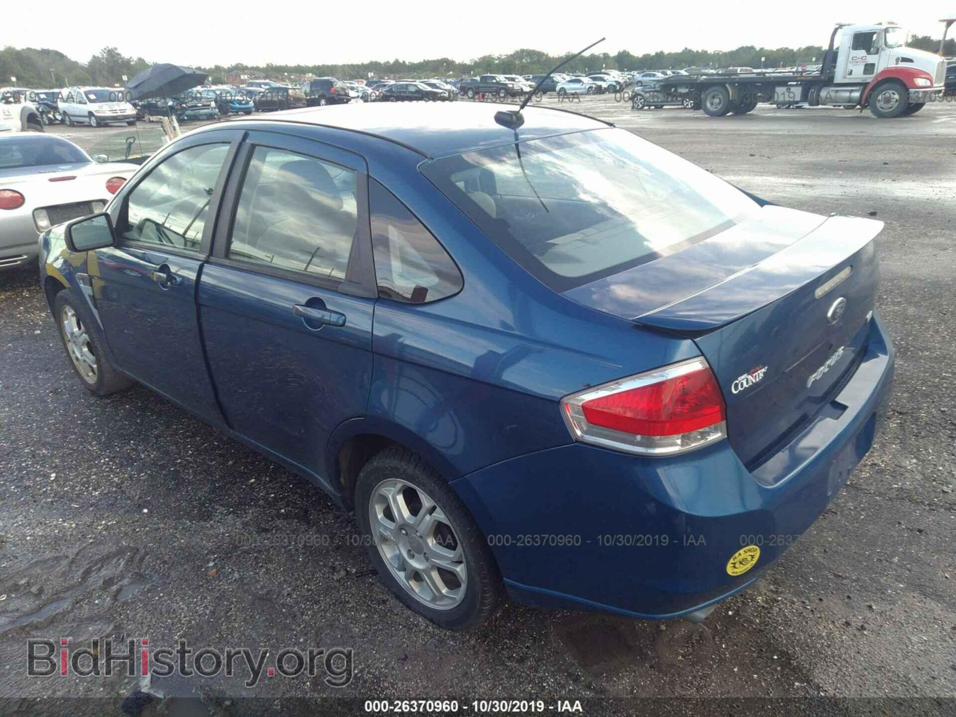 2008 FORD FOCUS - VIN: 1FAHP35N98W172885 - Фото 3