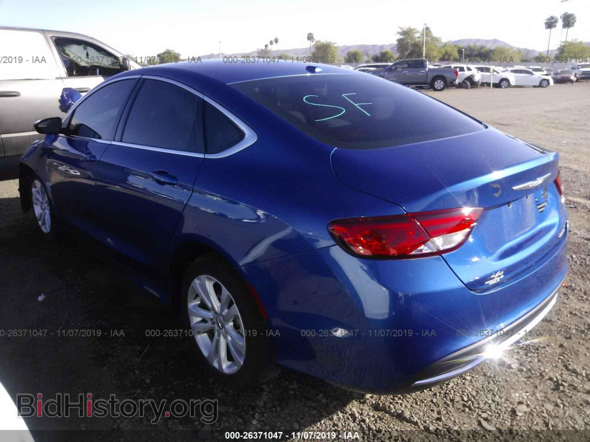 2015 CHRYSLER 200 - VIN: 1C3CCCAB3FN599613 - Фото 3