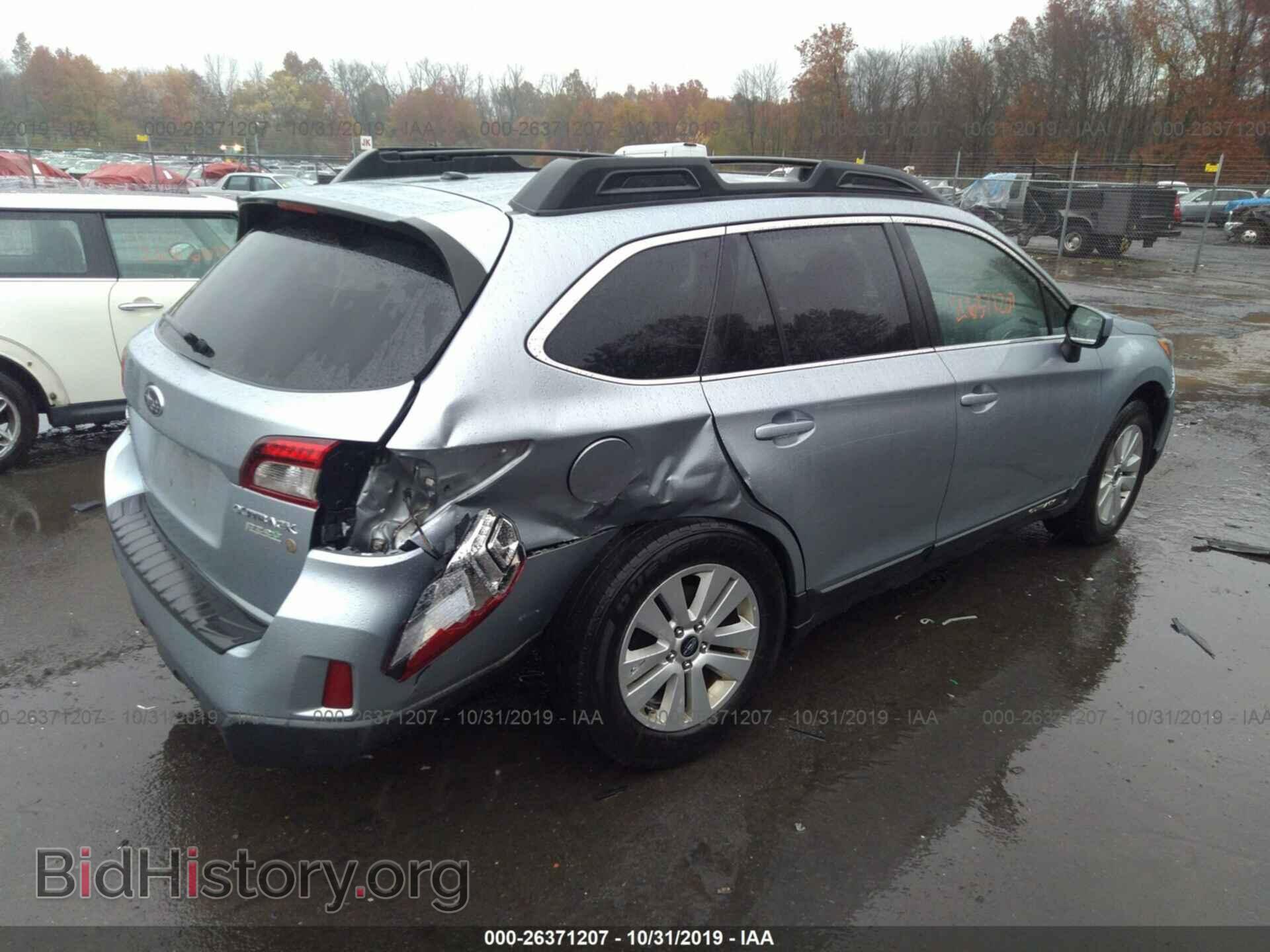 2015 SUBARU OUTBACK - VIN: 4S4BSACC4F3210263 - Фото 4