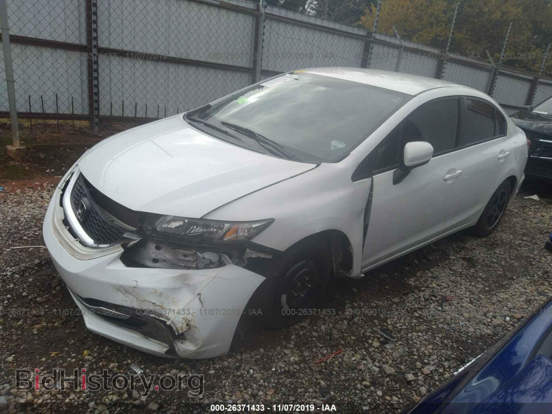 2014 HONDA CIVIC - VIN: 19XFB2F5XEE003764 - Photo 2