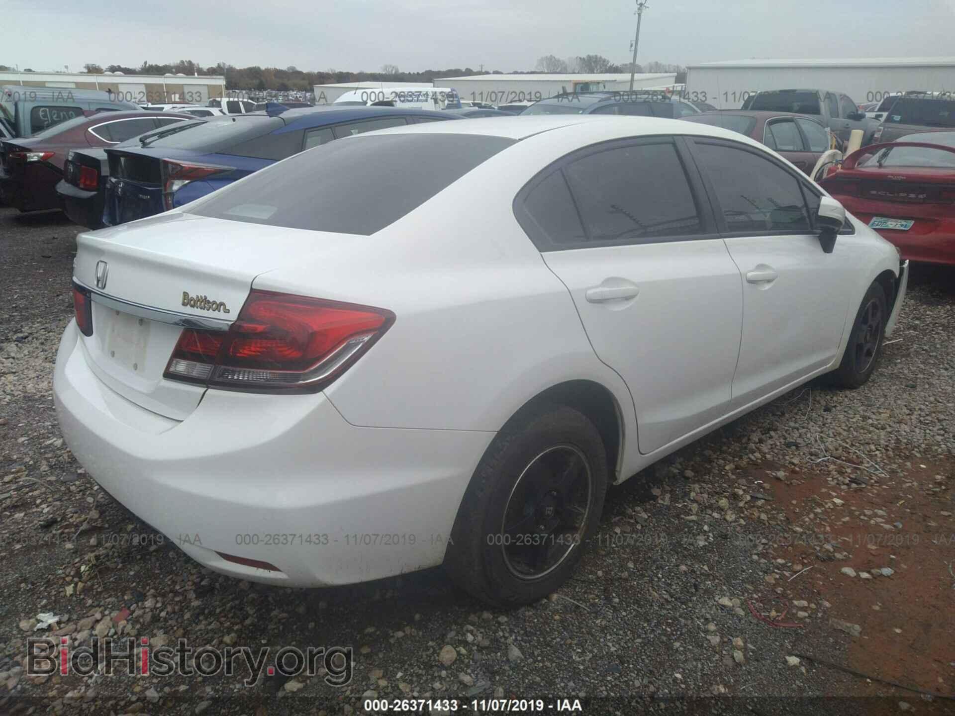 2014 HONDA CIVIC - VIN: 19XFB2F5XEE003764 - Photo 4