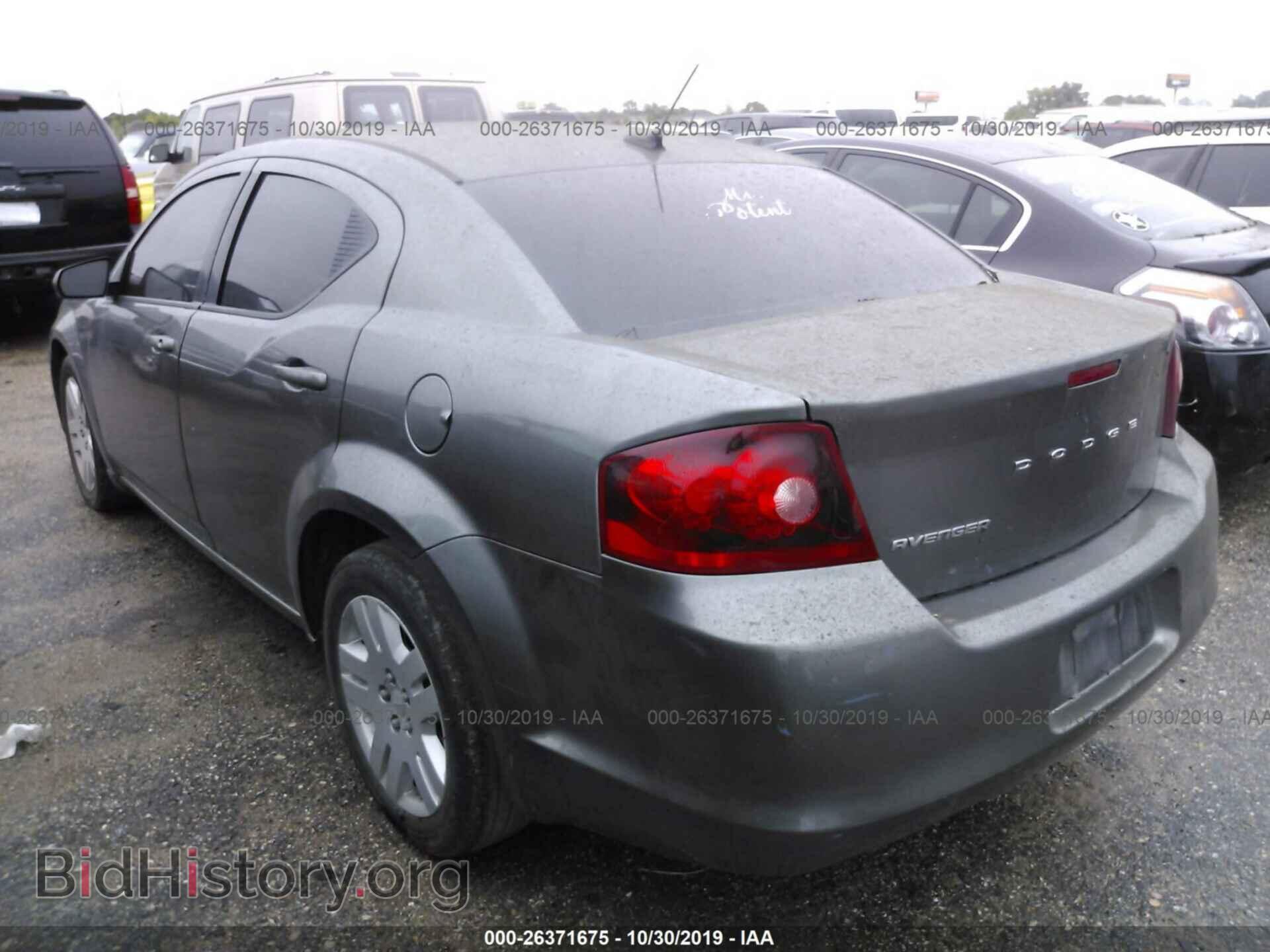 2013 DODGE AVENGER - VIN: 1C3CDZAB1DN590986 - Фото 3