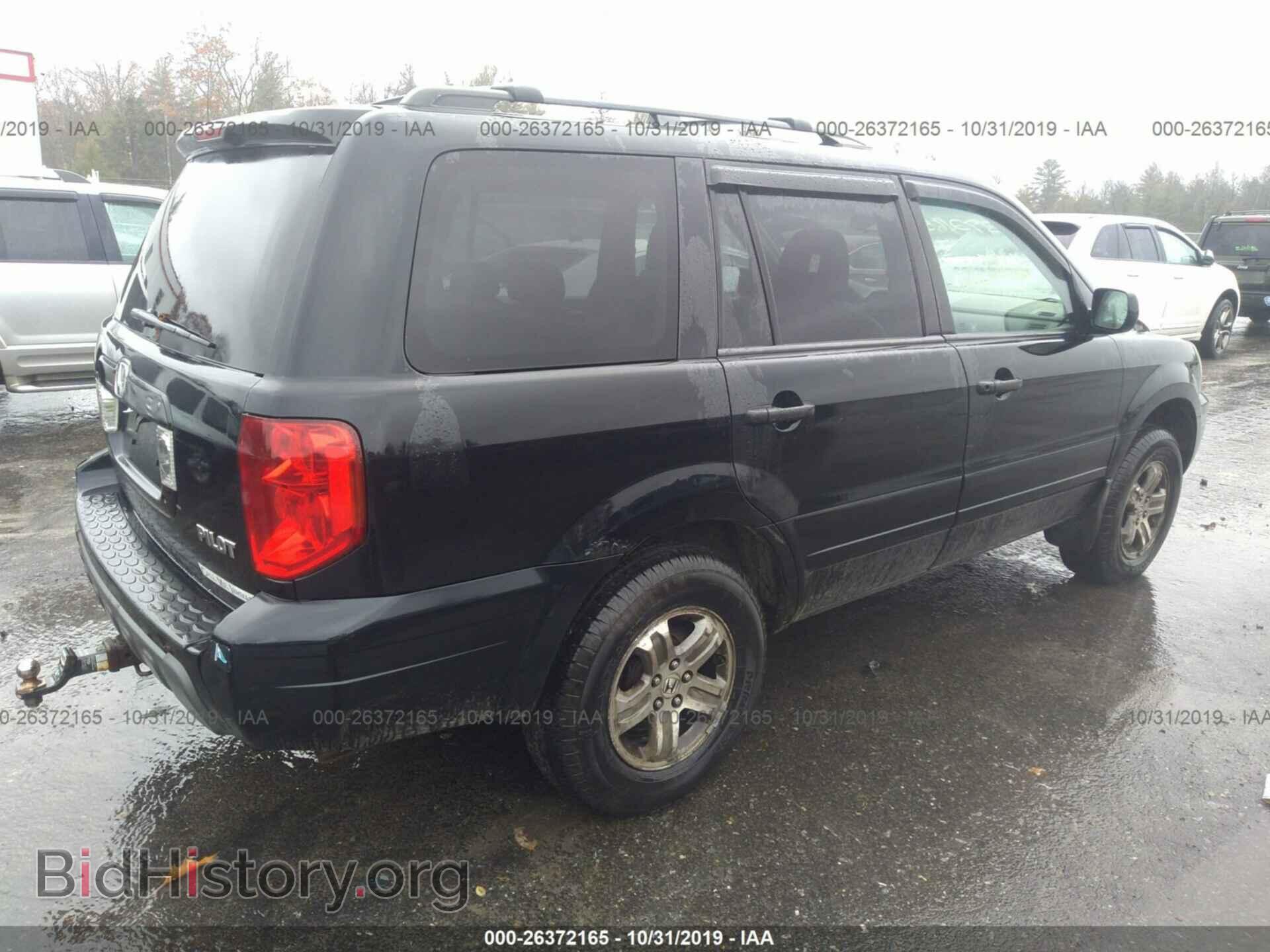 2005 HONDA PILOT - VIN: 2HKYF186X5H558304 - Фото 4