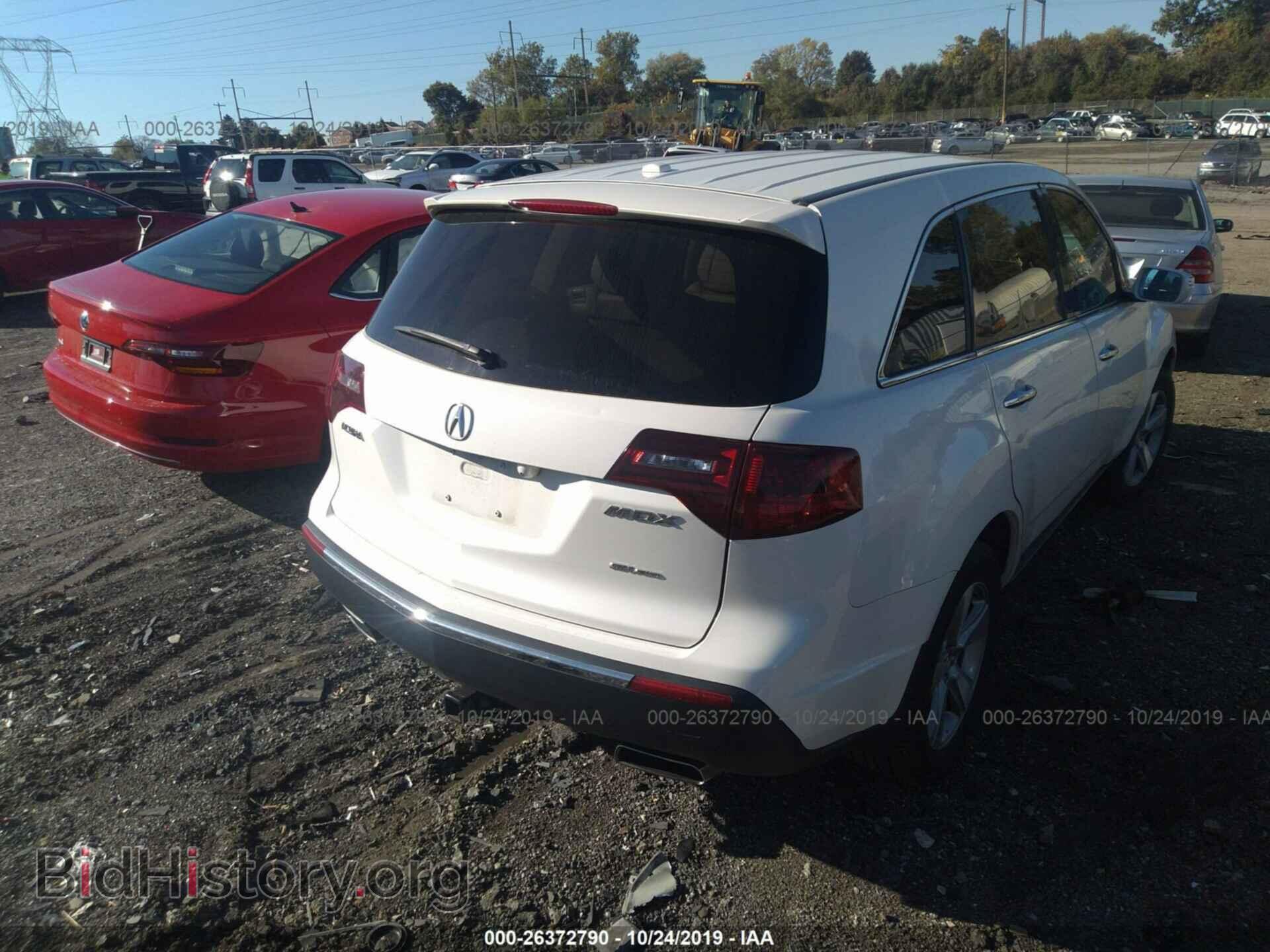 2012 ACURA MDX - VIN: 2HNYD2H26CH543095 - Фото 4