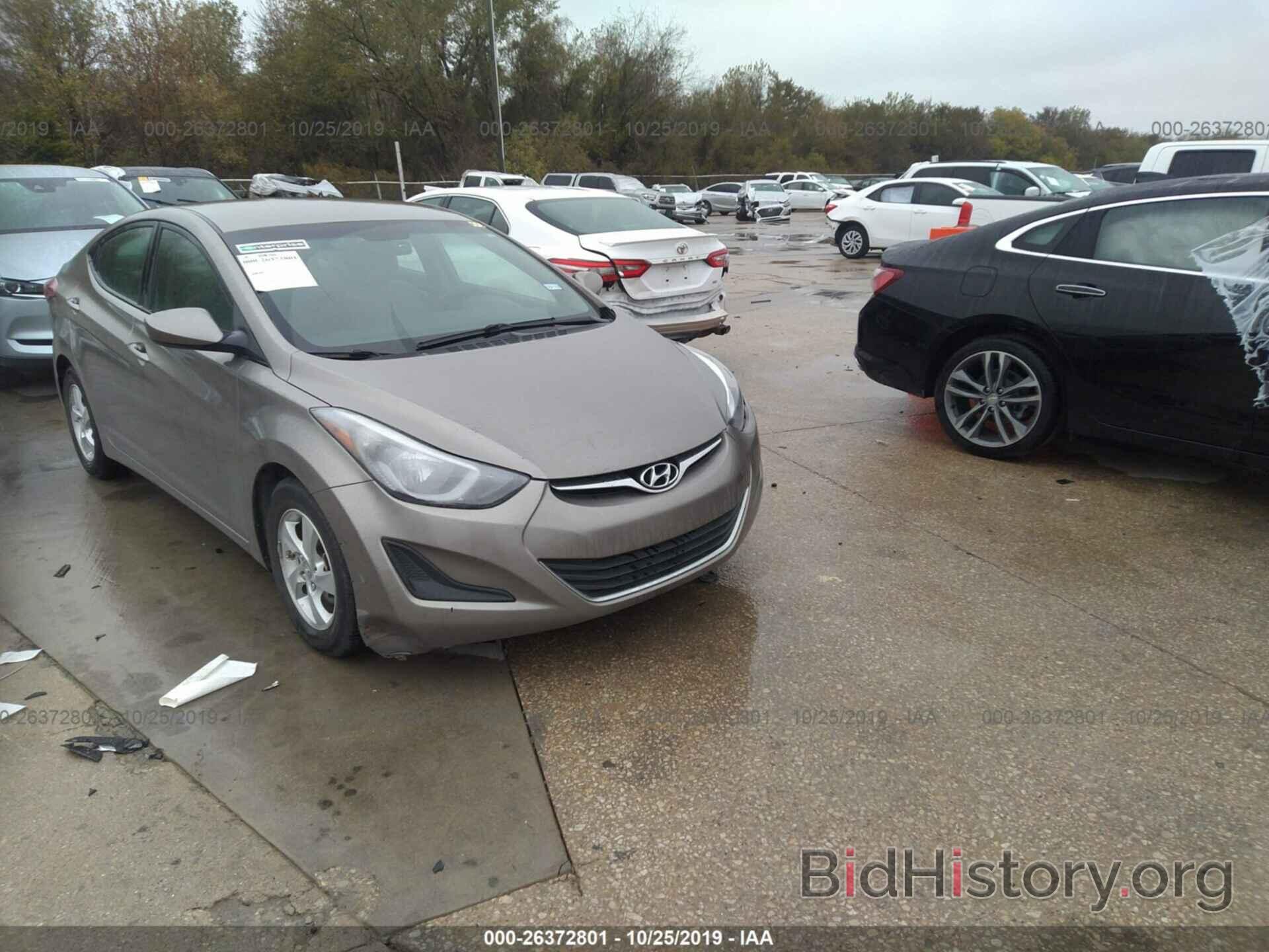 Photo 5NPDH4AE9EH462935 - HYUNDAI ELANTRA 2014