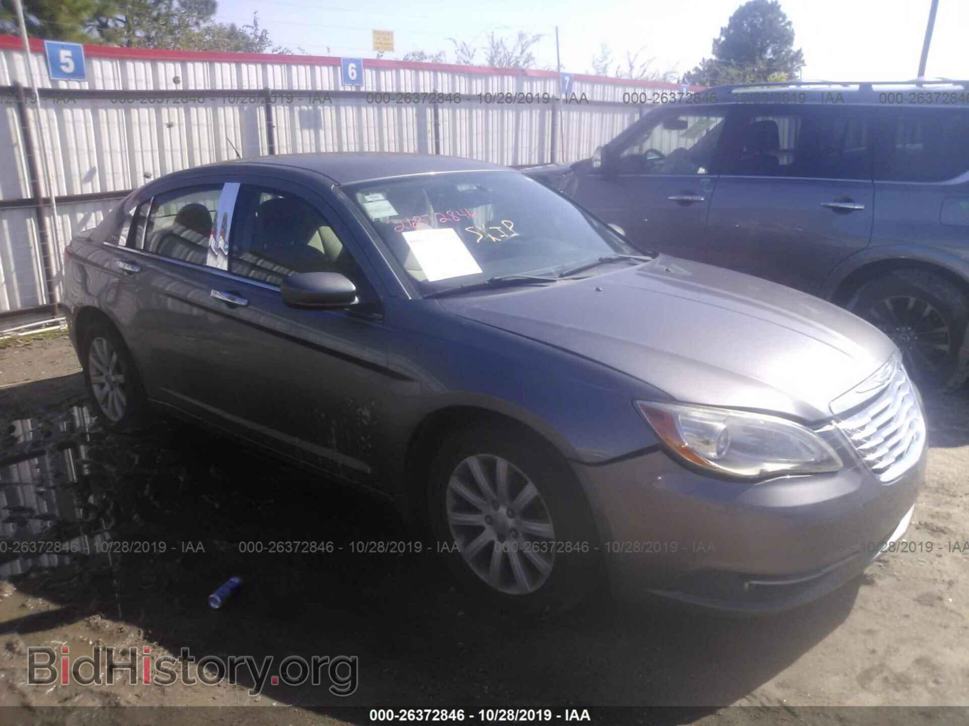 Фотография 1C3CCBBB4CN120555 - CHRYSLER 200 2012