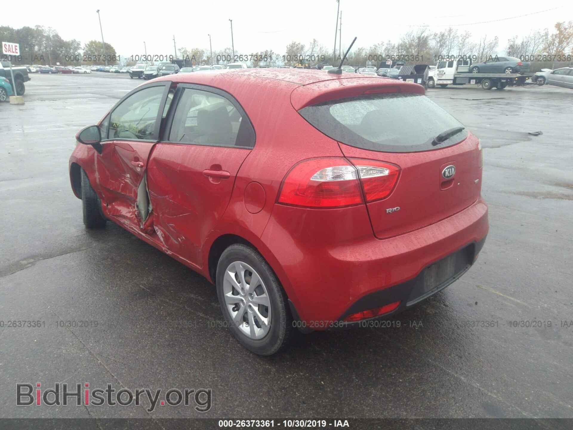 2013 KIA RIO - VIN: KNADM5A31D6280751 - Фото 3