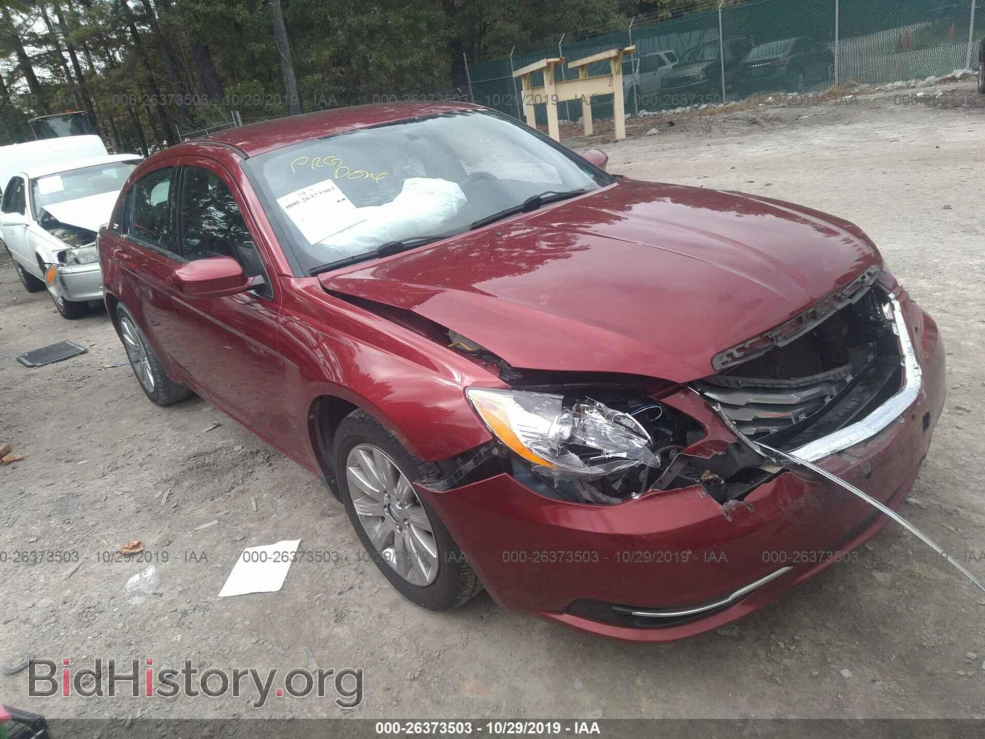 Фотография 1C3CCBBB4DN614626 - CHRYSLER 200 2013