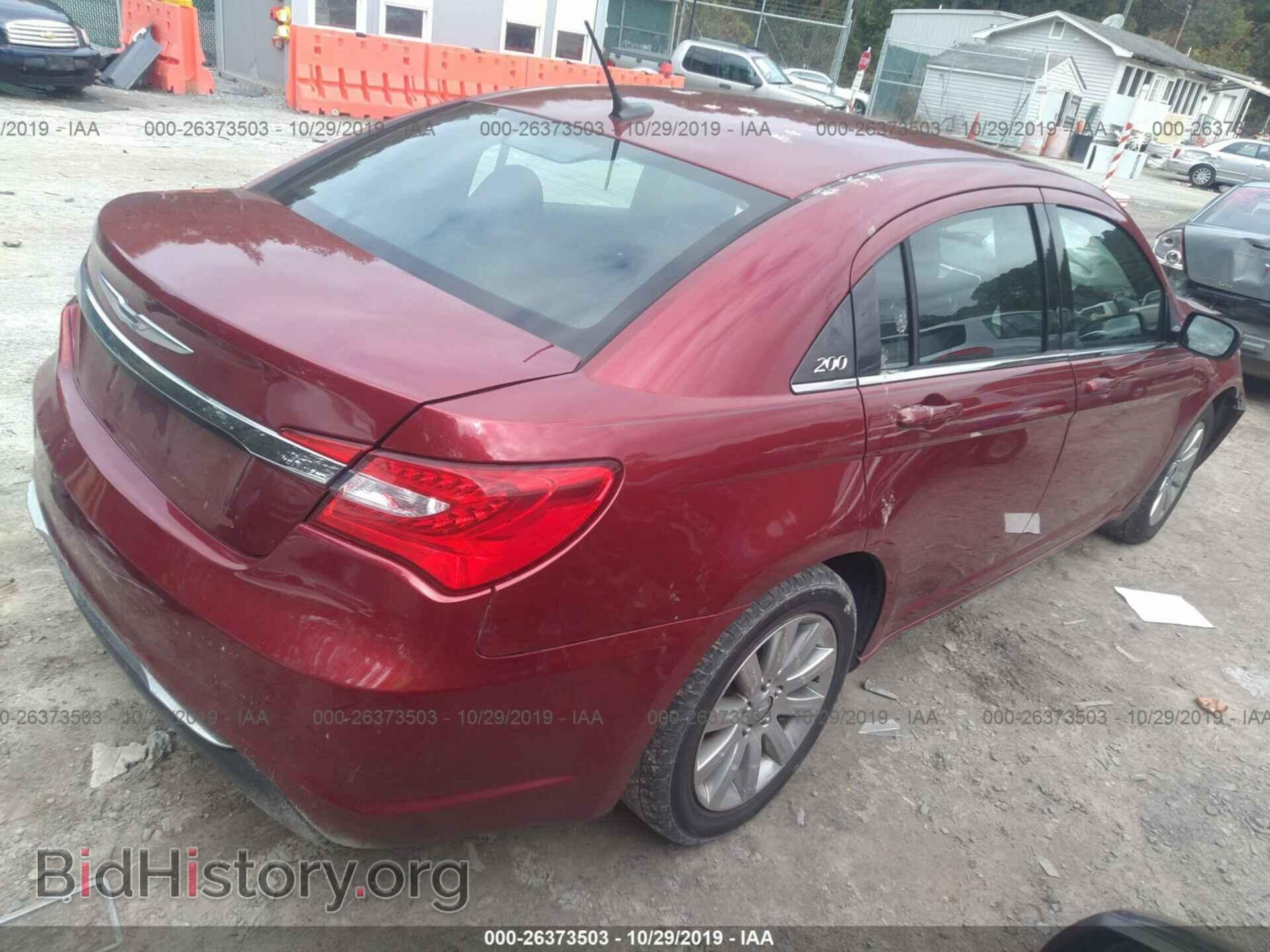 2013 CHRYSLER 200 - VIN: 1C3CCBBB4DN614626 - Фото 4