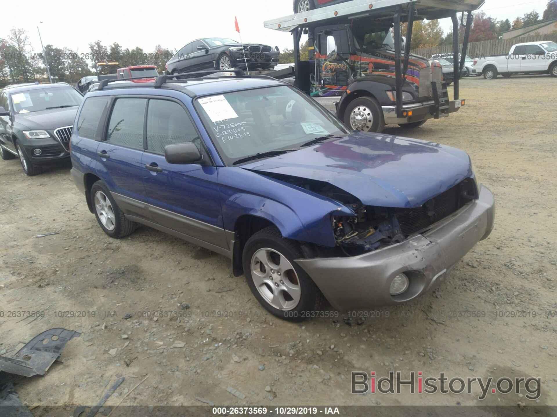 Photo JF1SG65663H725005 - SUBARU FORESTER 2003